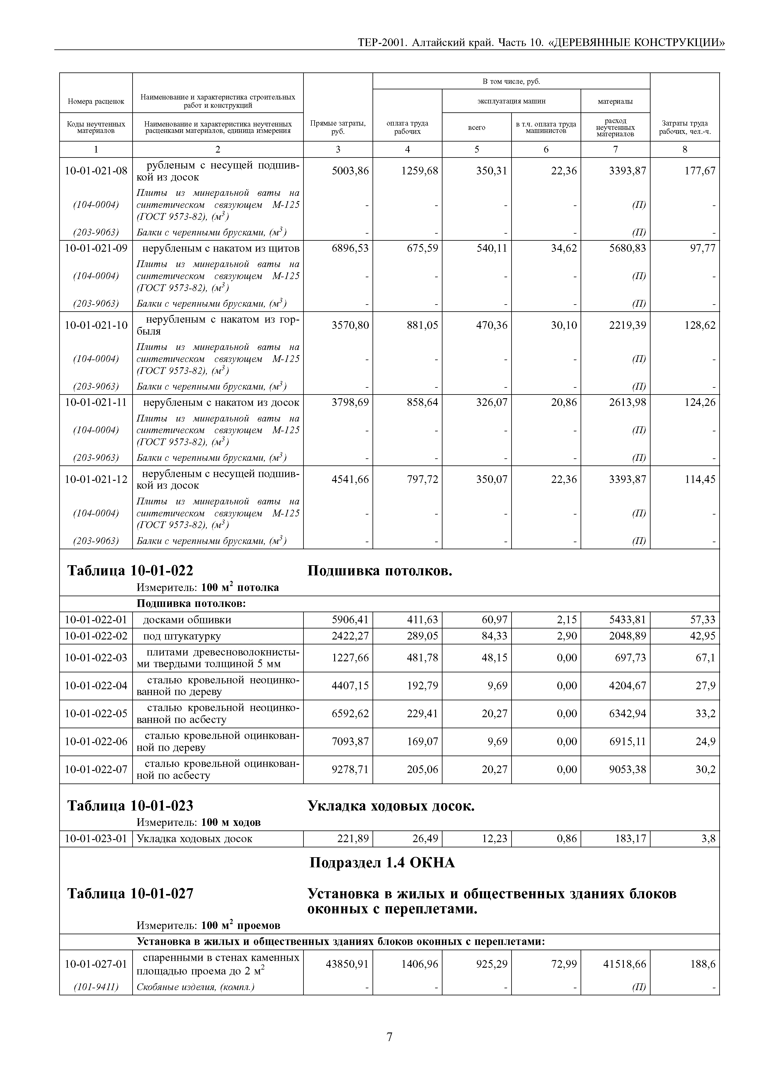 ТЕР Алтайский край 2001-10