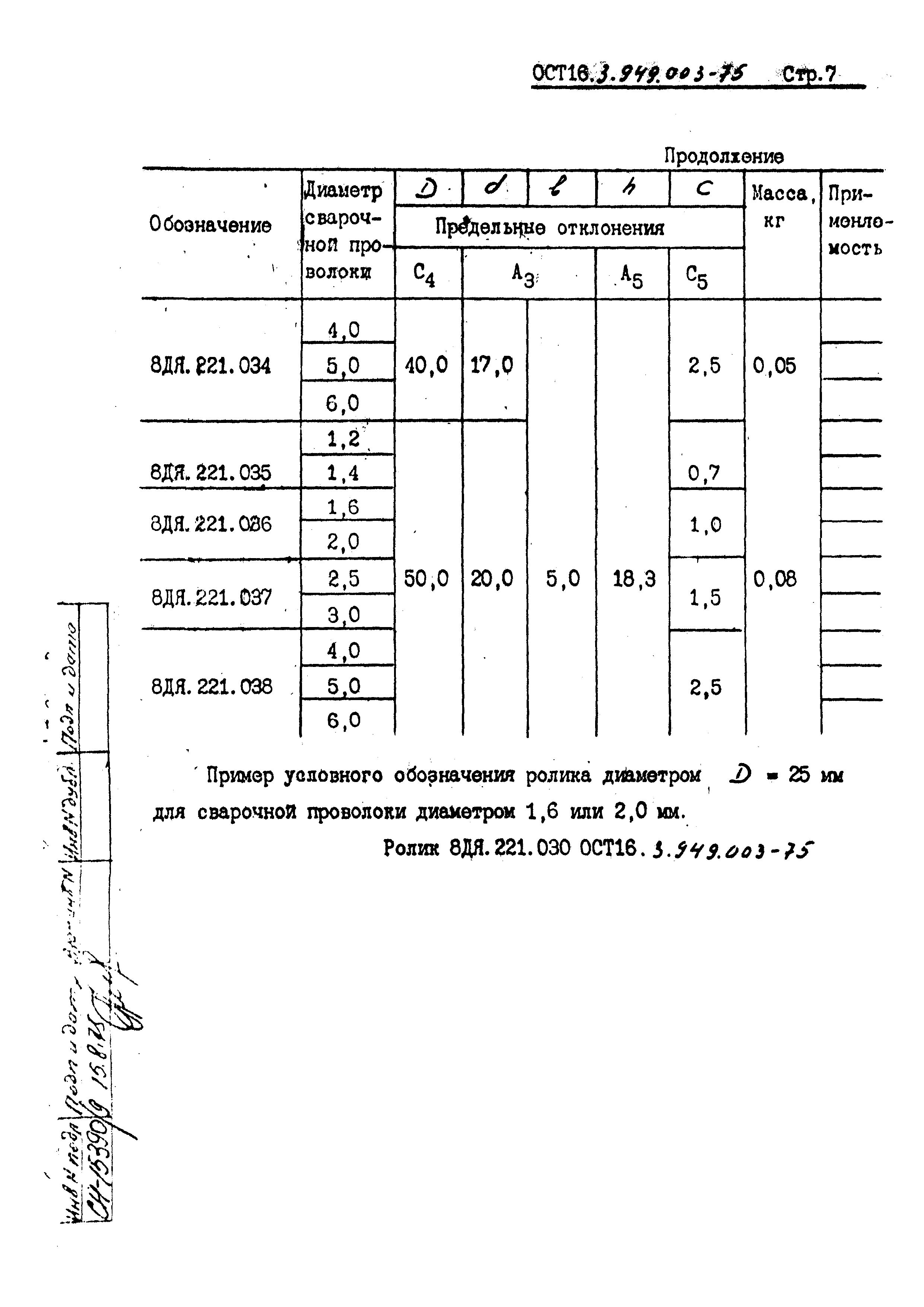 ОСТ 16.3.949.003-75