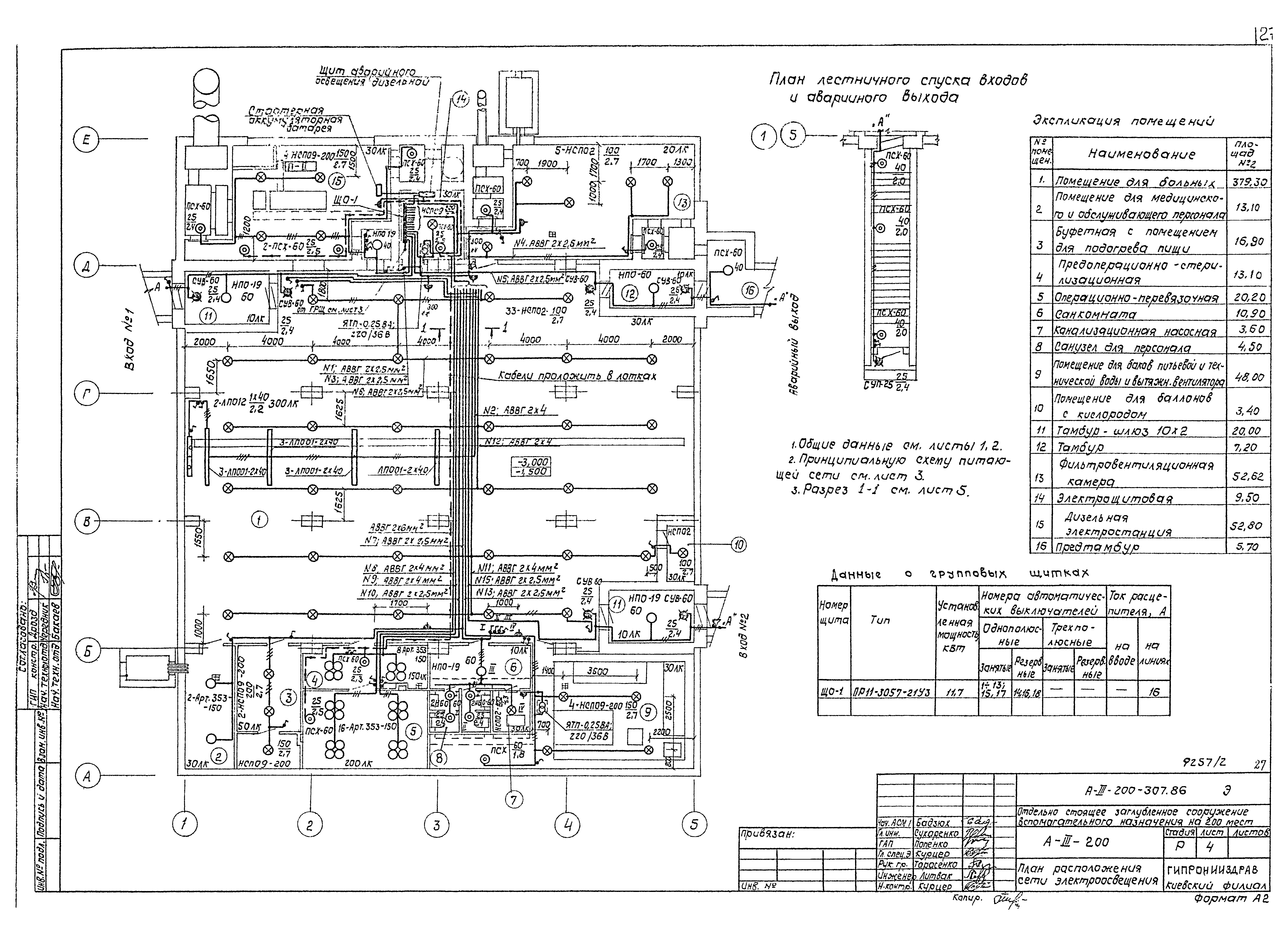 Типовой проект А-III-200-307.86