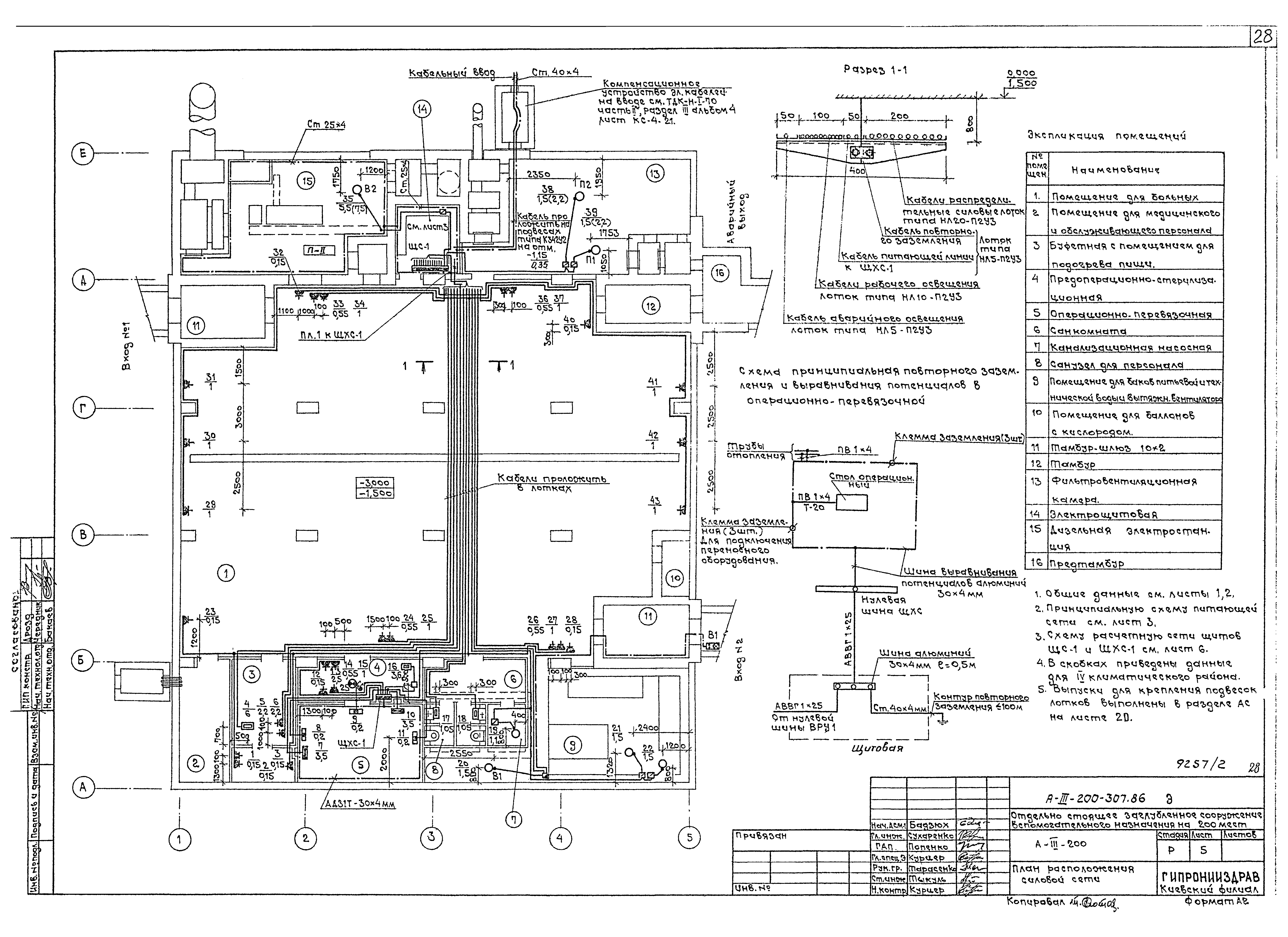 Типовой проект А-III-200-307.86