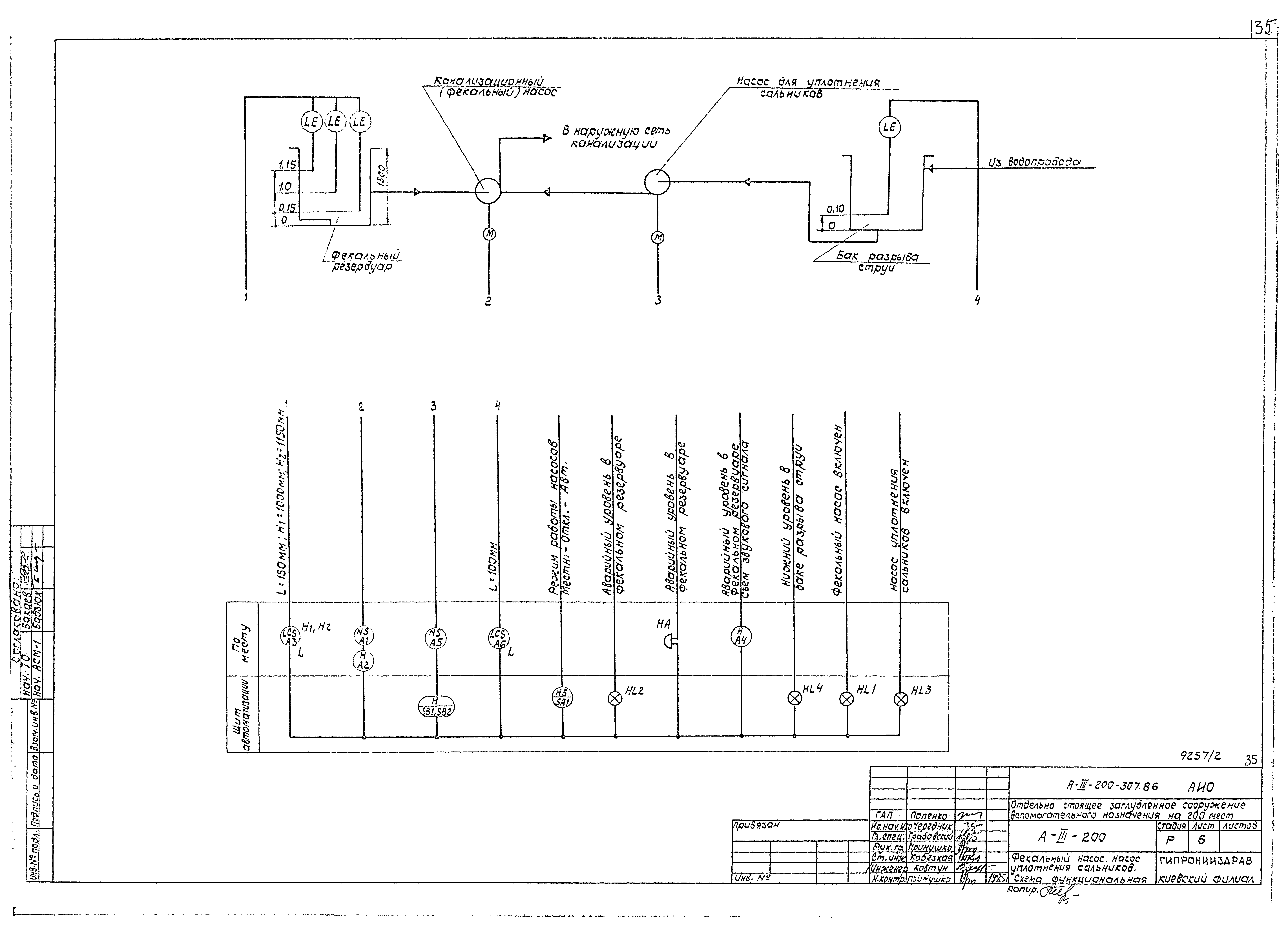 Типовой проект А-III-200-307.86