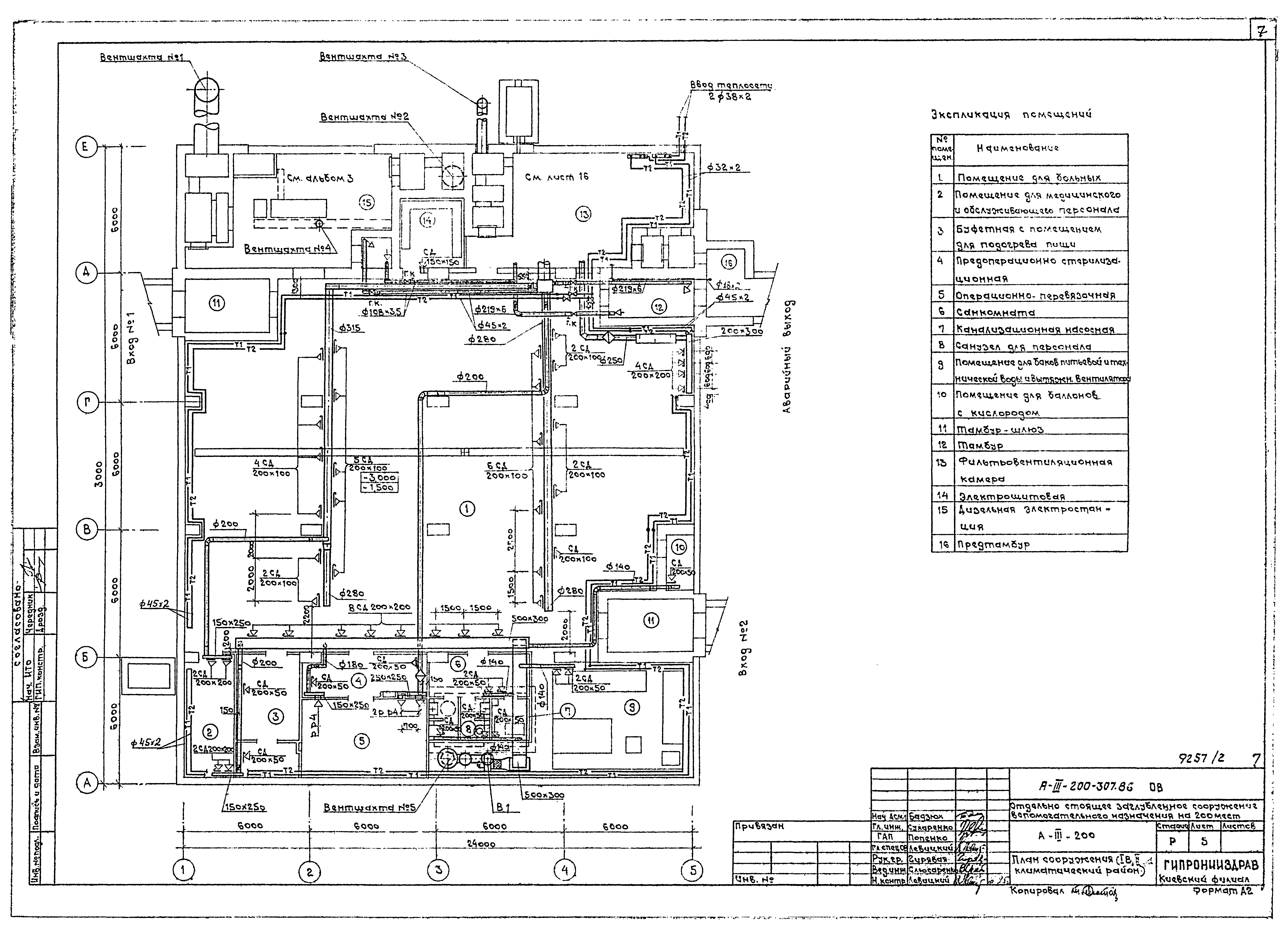 Типовой проект А-III-200-307.86