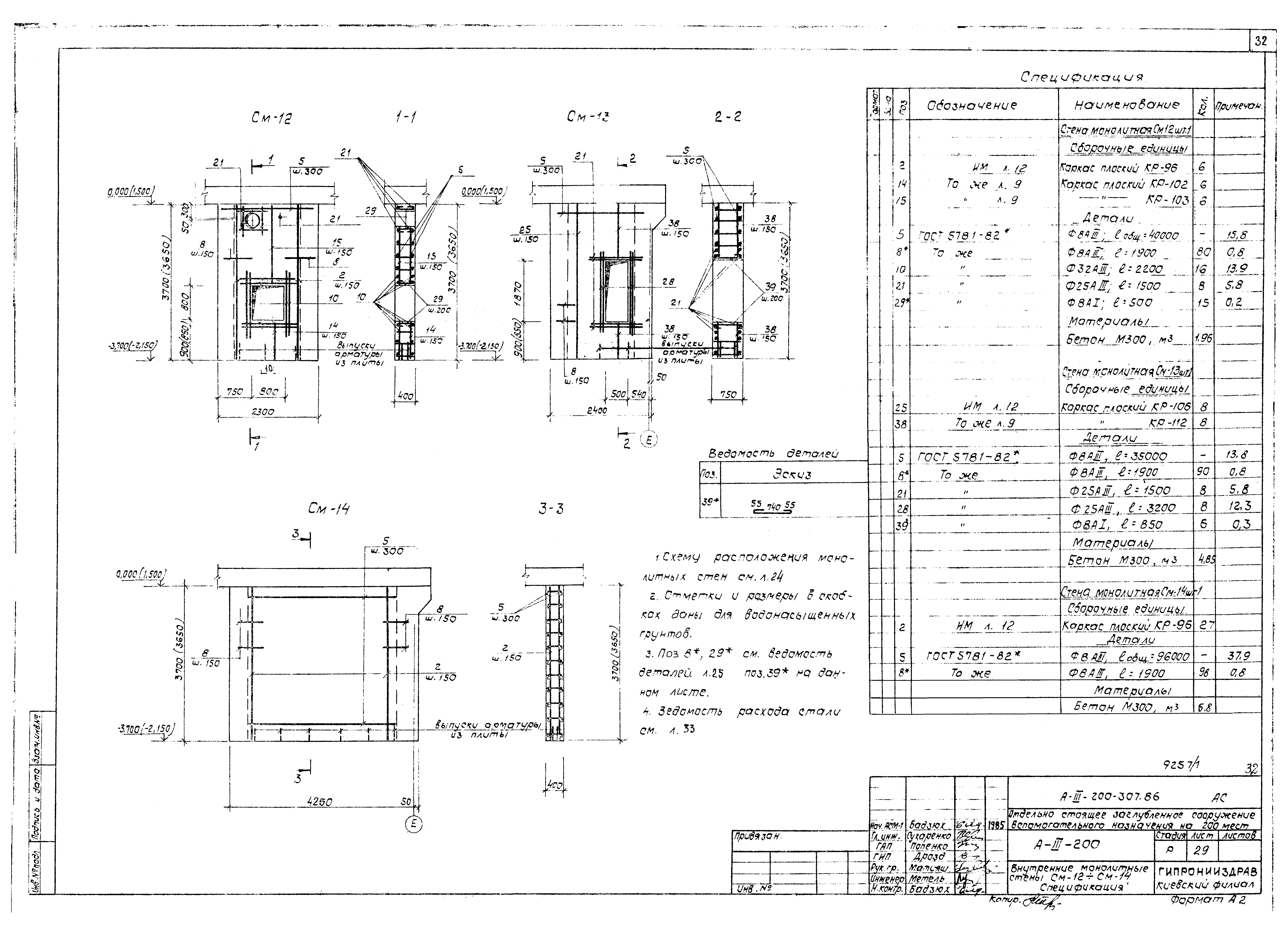 Типовой проект А-III-200-307.86