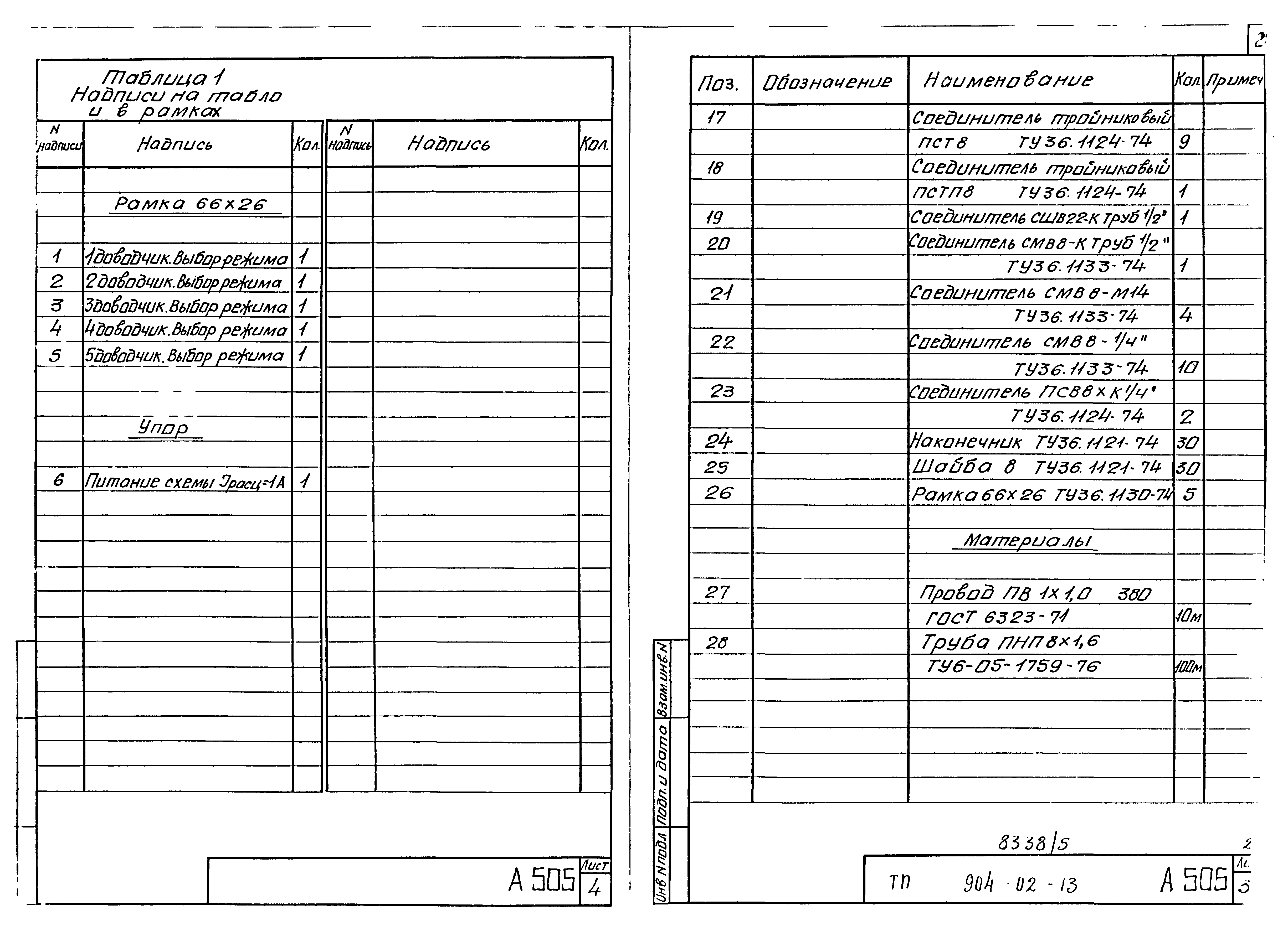 Типовые проектные решения 904-02-13
