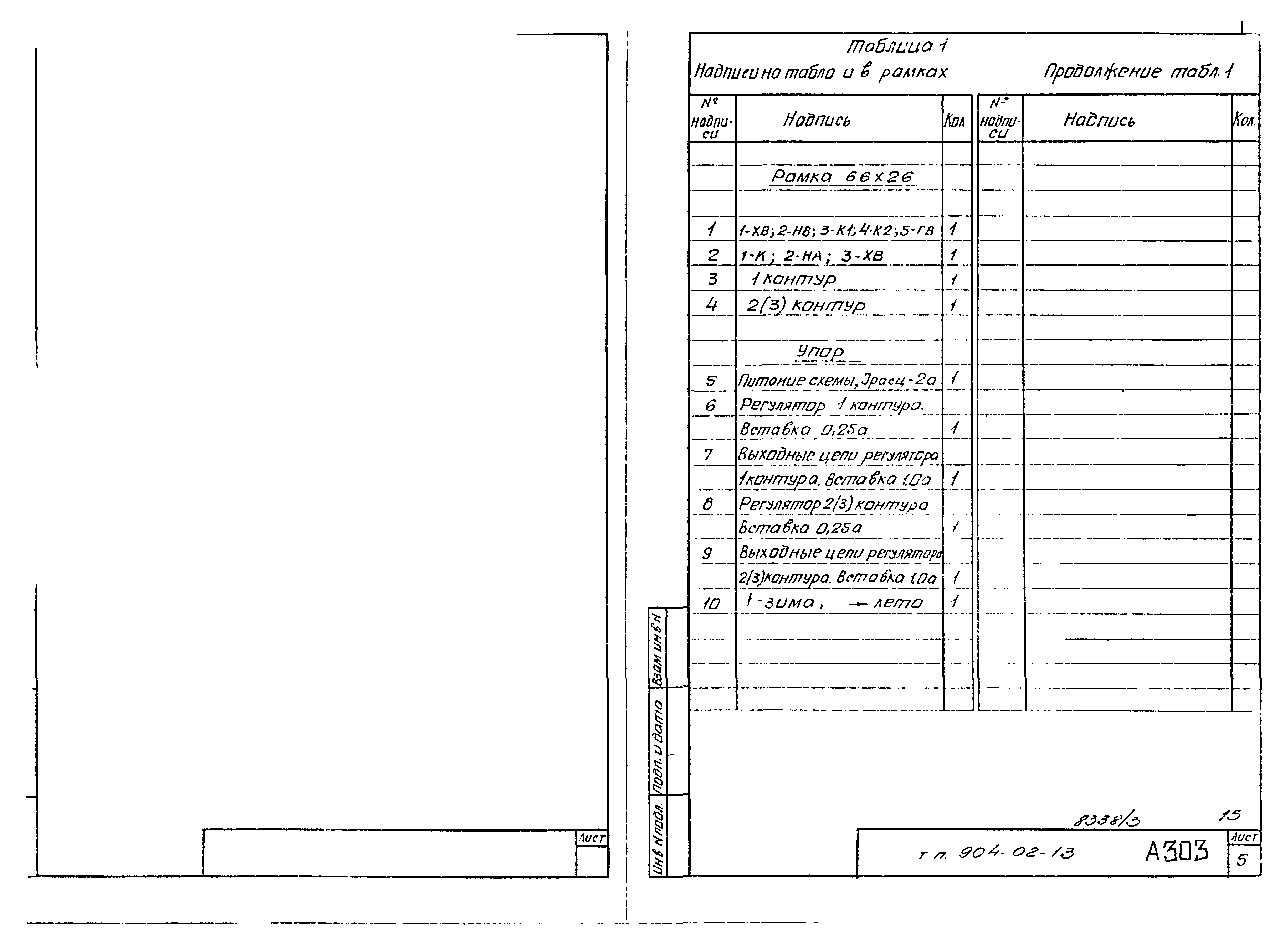 Типовые проектные решения 904-02-13