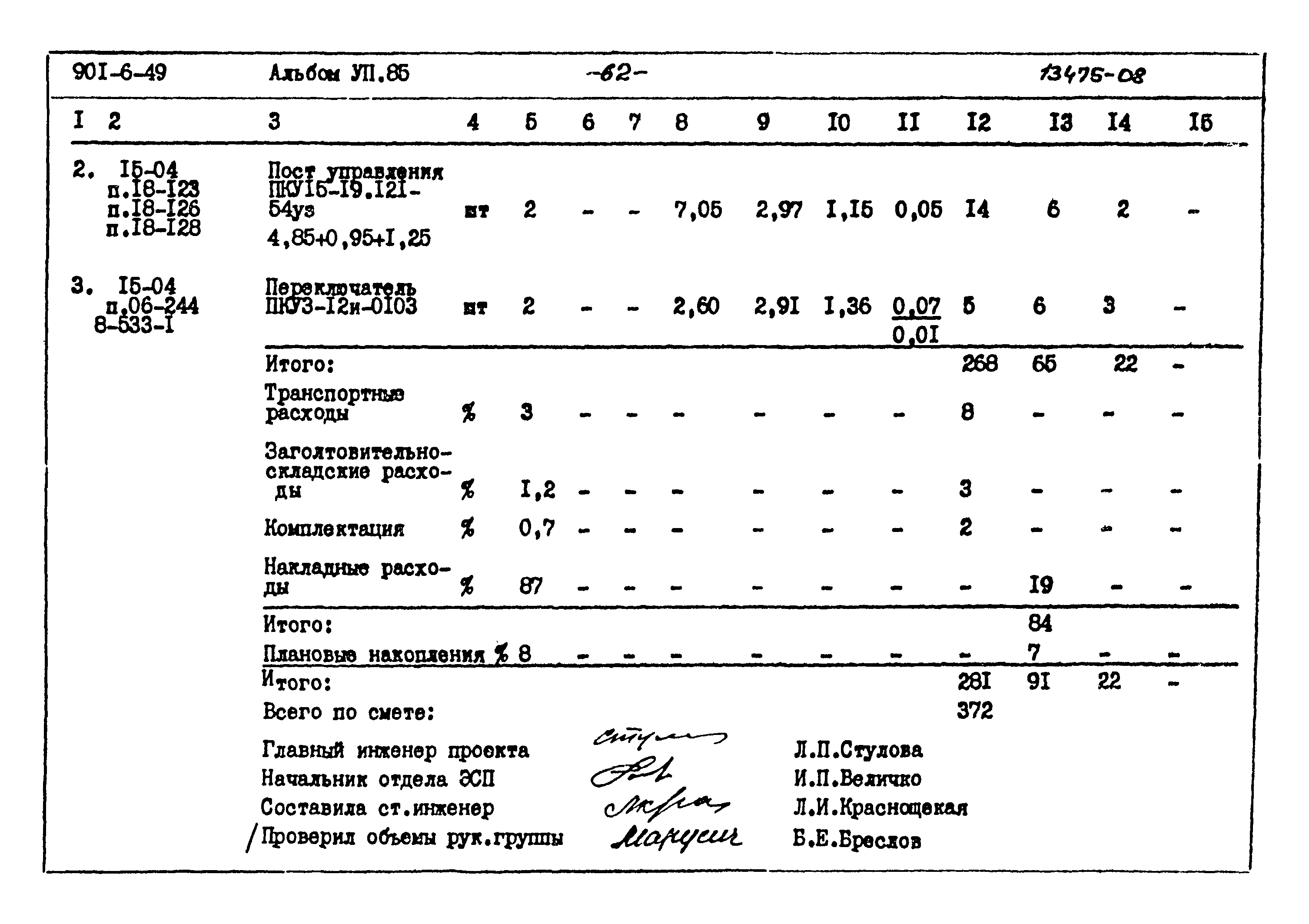 Типовой проект 901-6-49