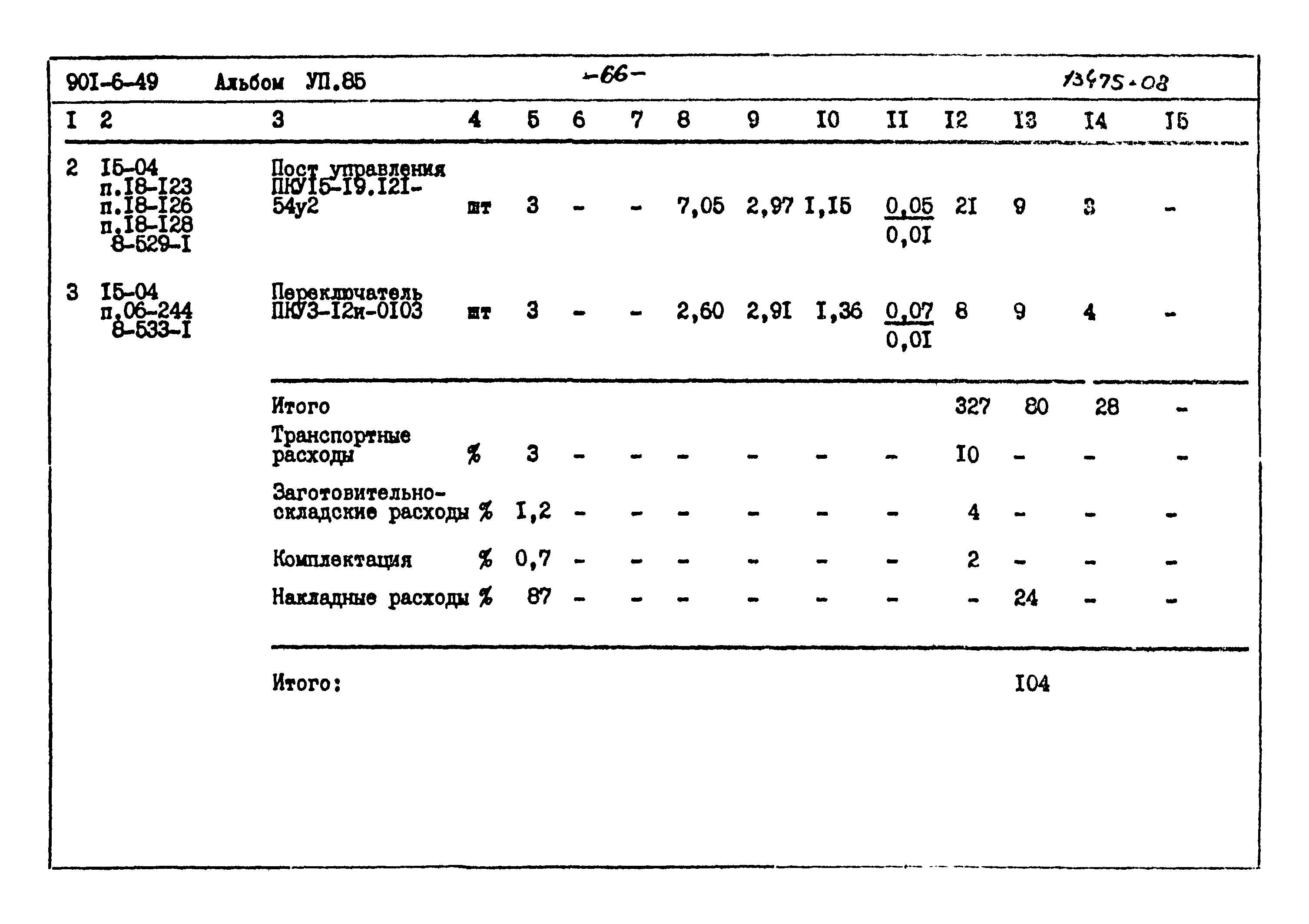 Типовой проект 901-6-49