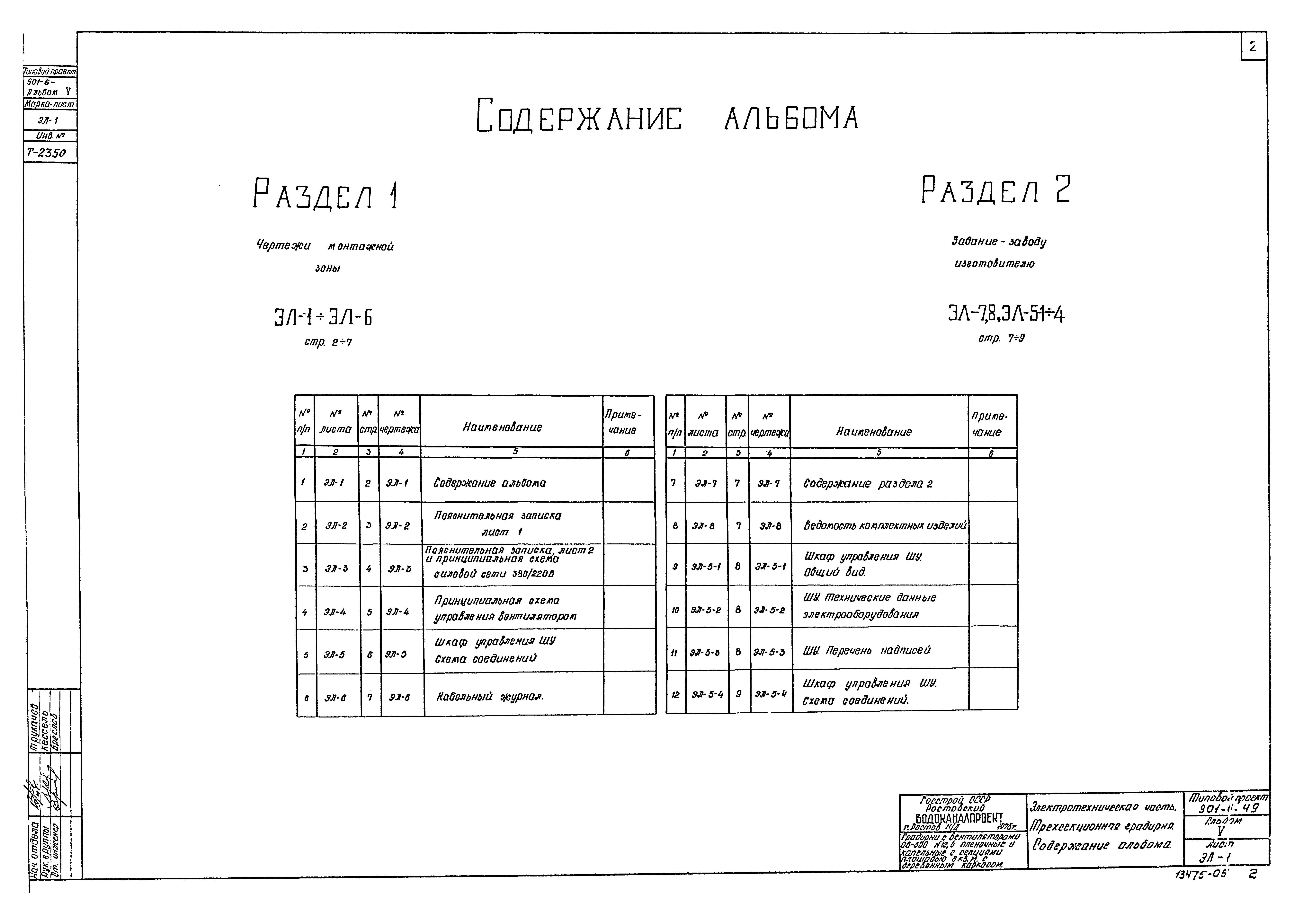 Типовой проект 901-6-49