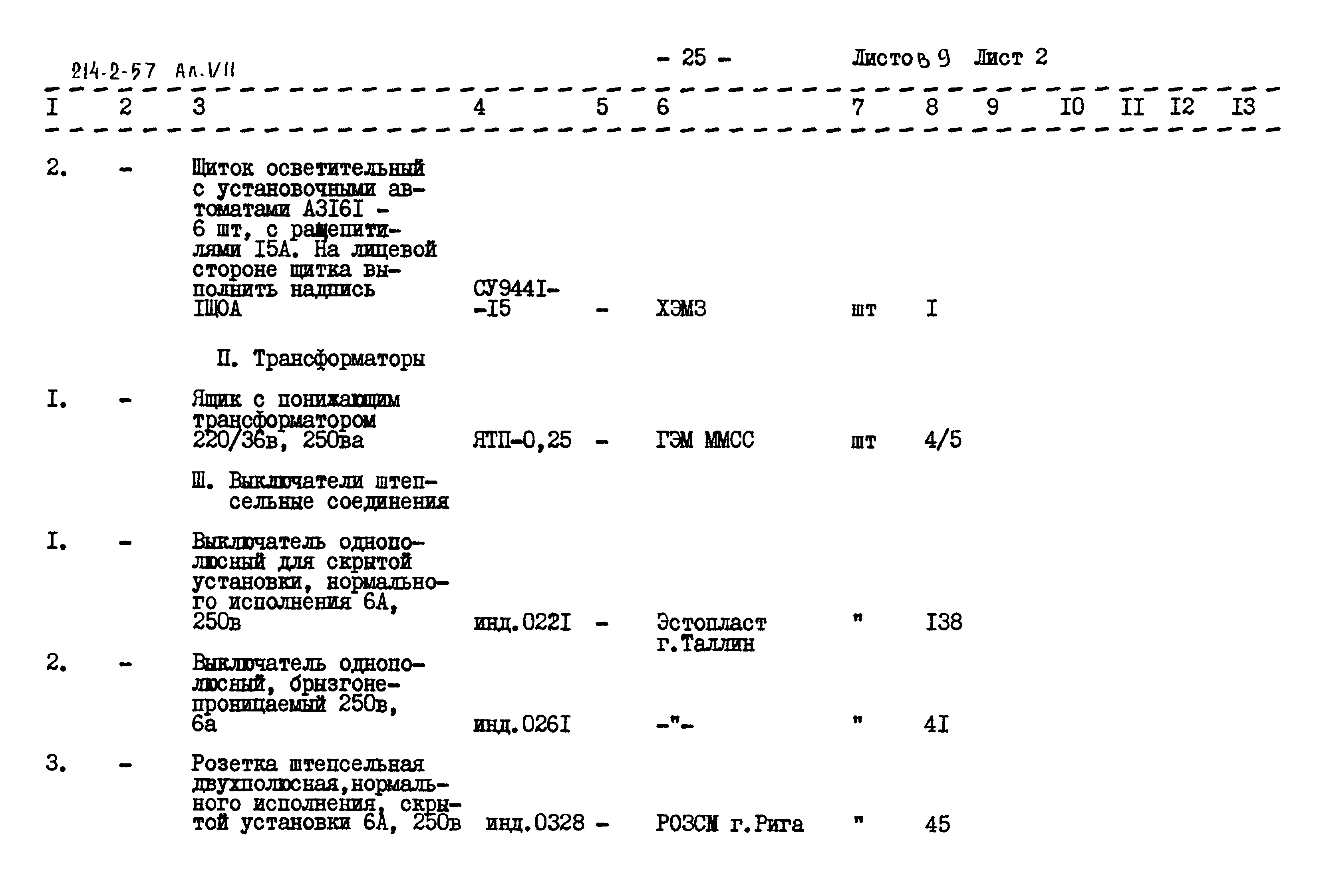 Типовой проект 214-2-57