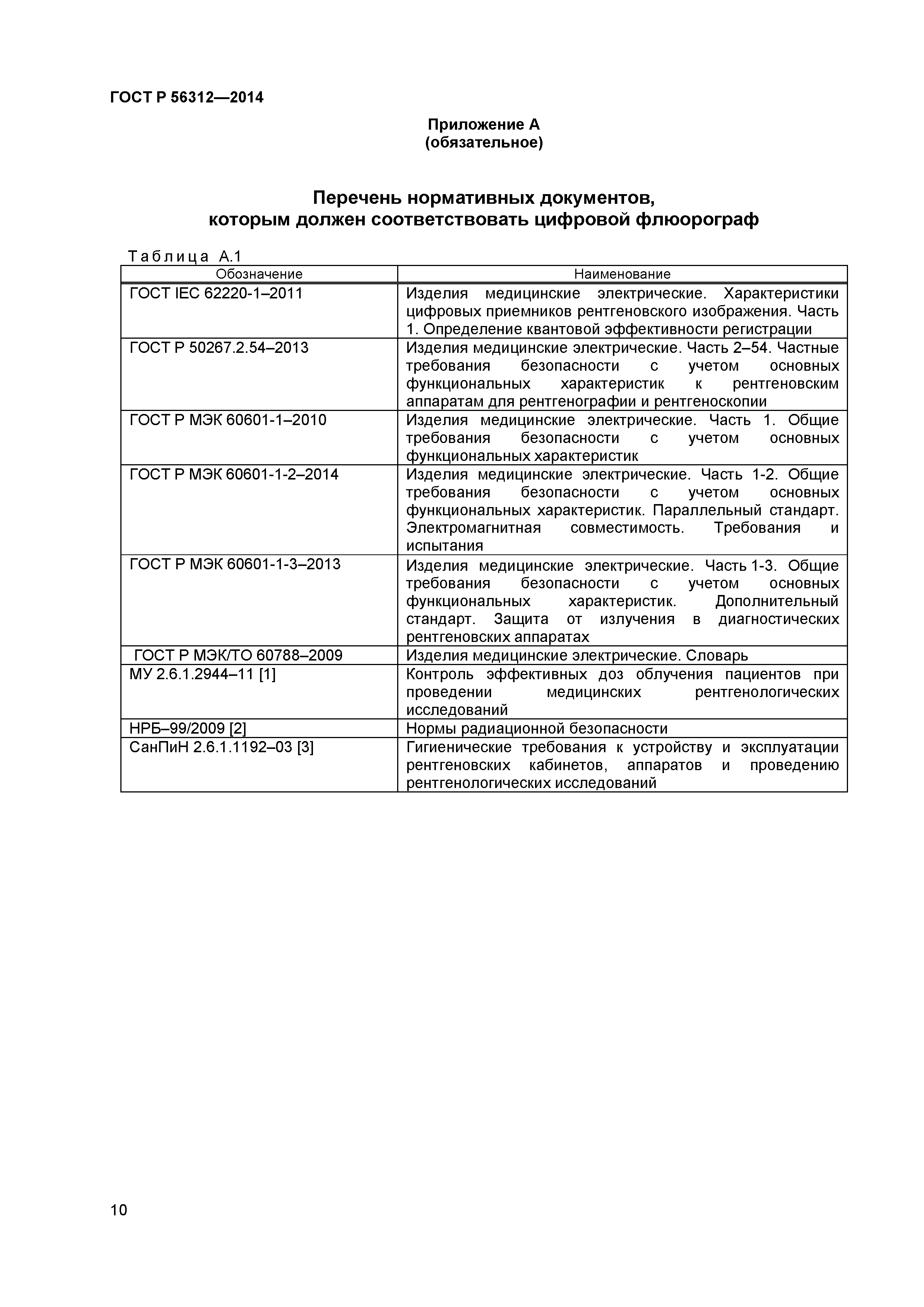 Скачать ГОСТ Р 56312-2014 Изделия Медицинские Электрические.