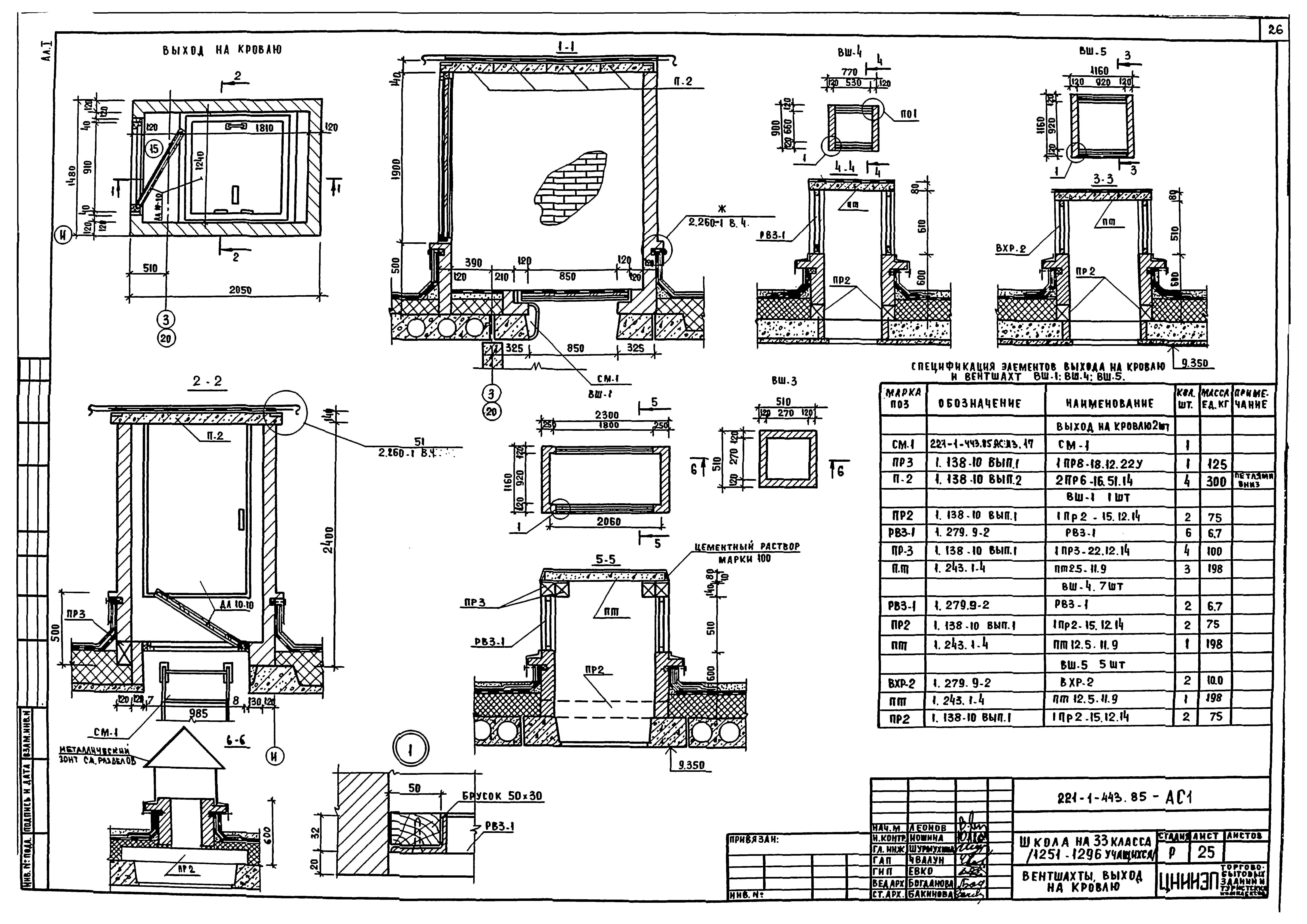 Типовой проект 221-1-443.85
