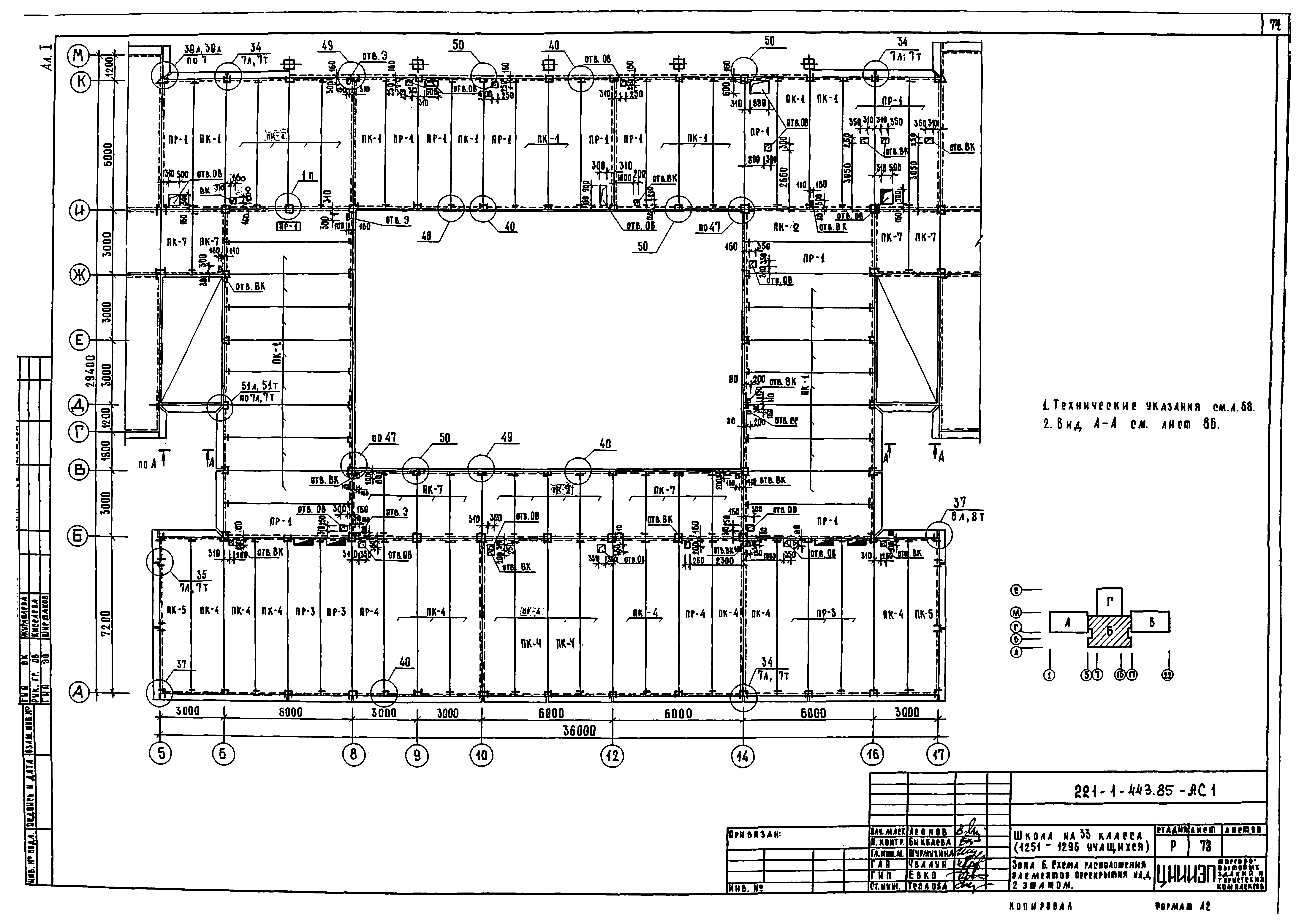 Типовой проект 221-1-443.85