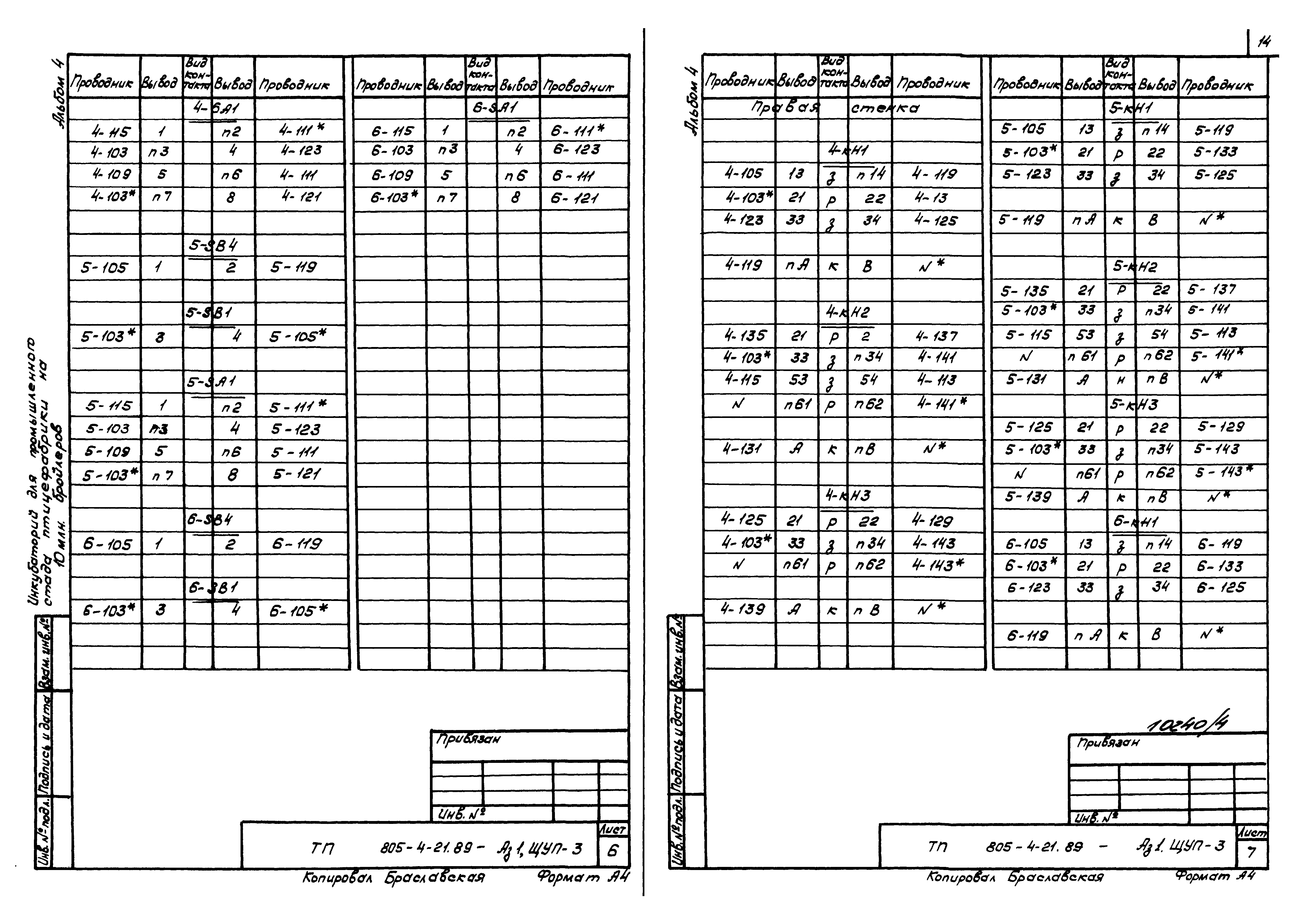Типовой проект 805-4-21.89