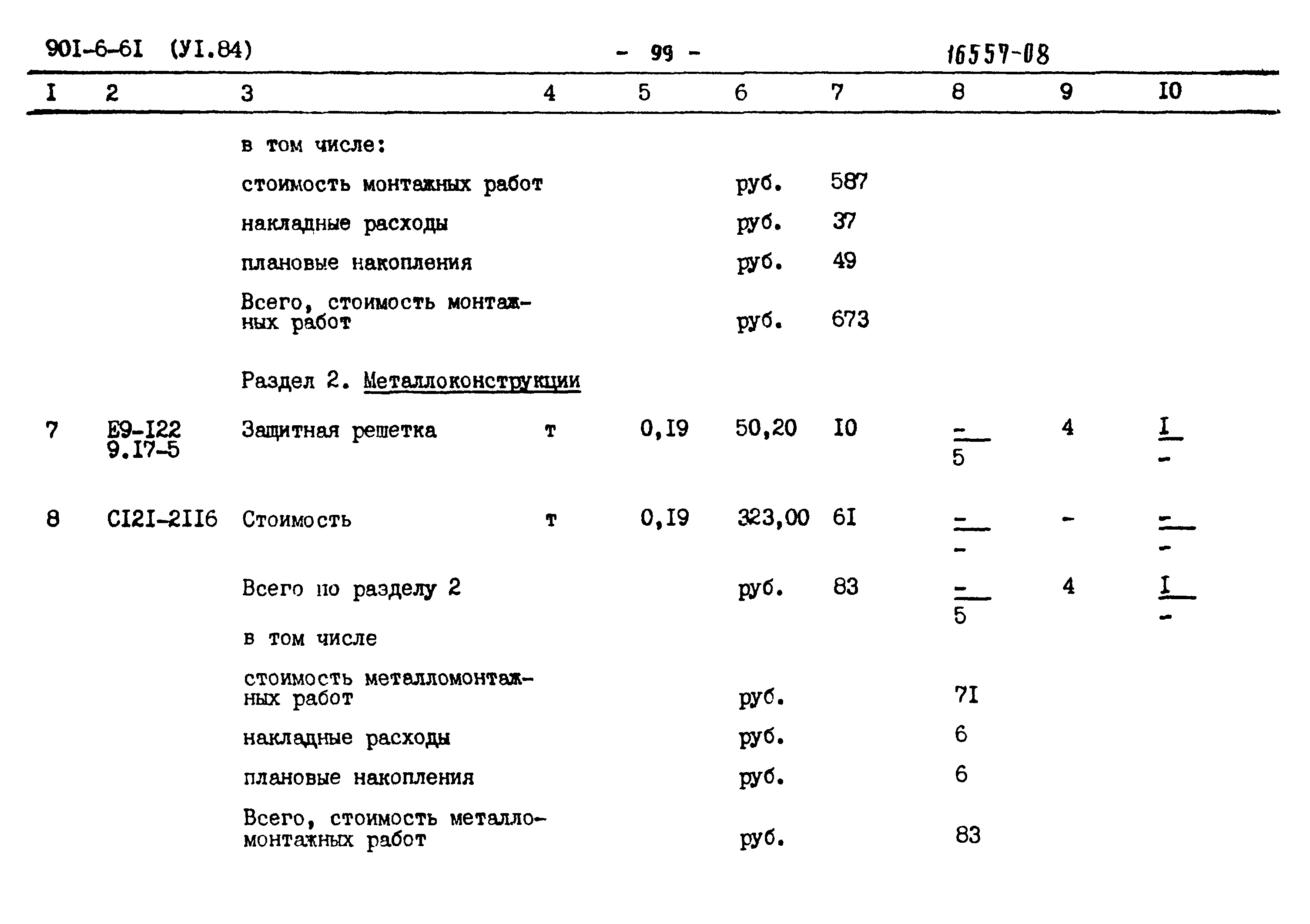Типовой проект 901-6-61