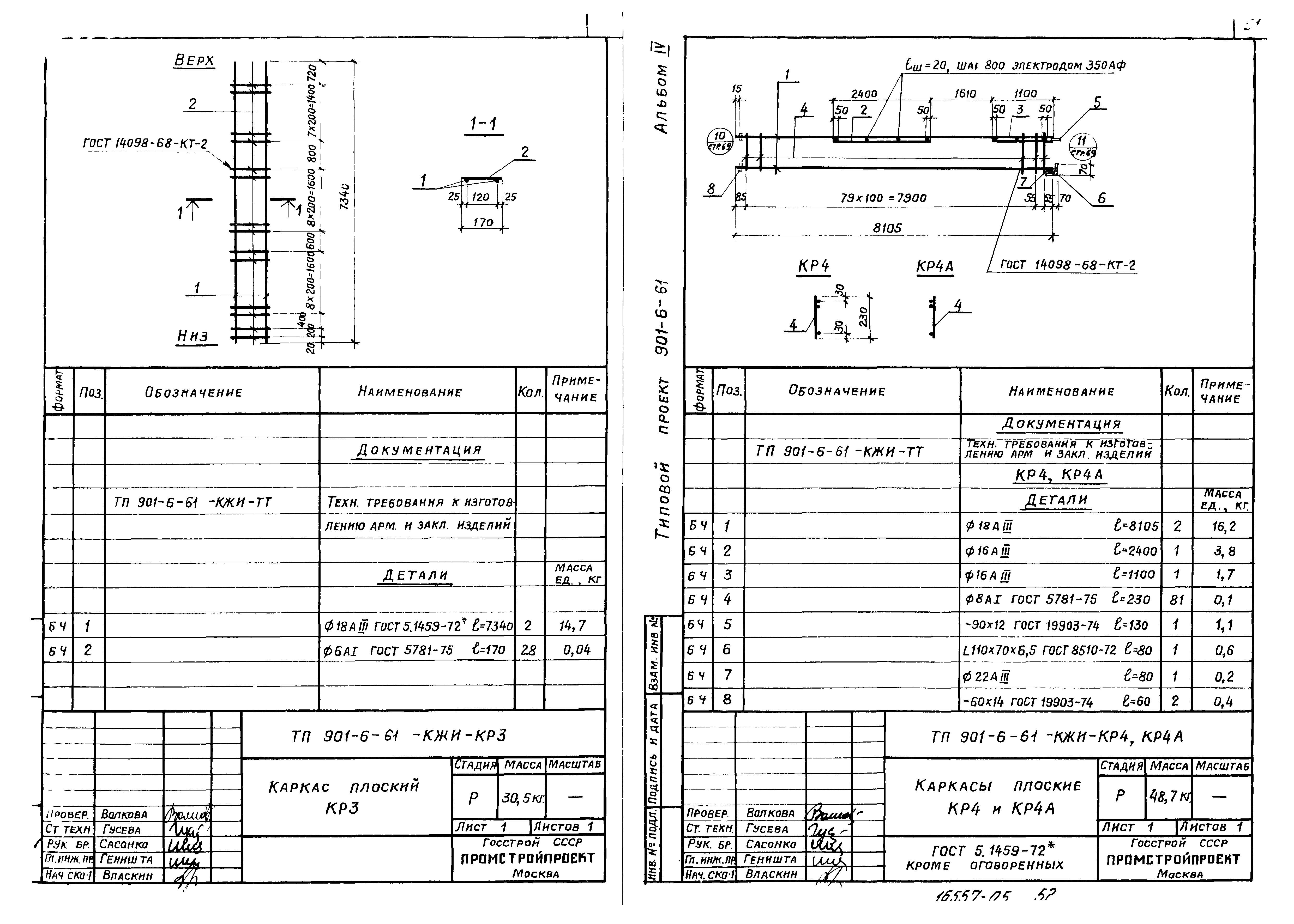 Типовой проект 901-6-61