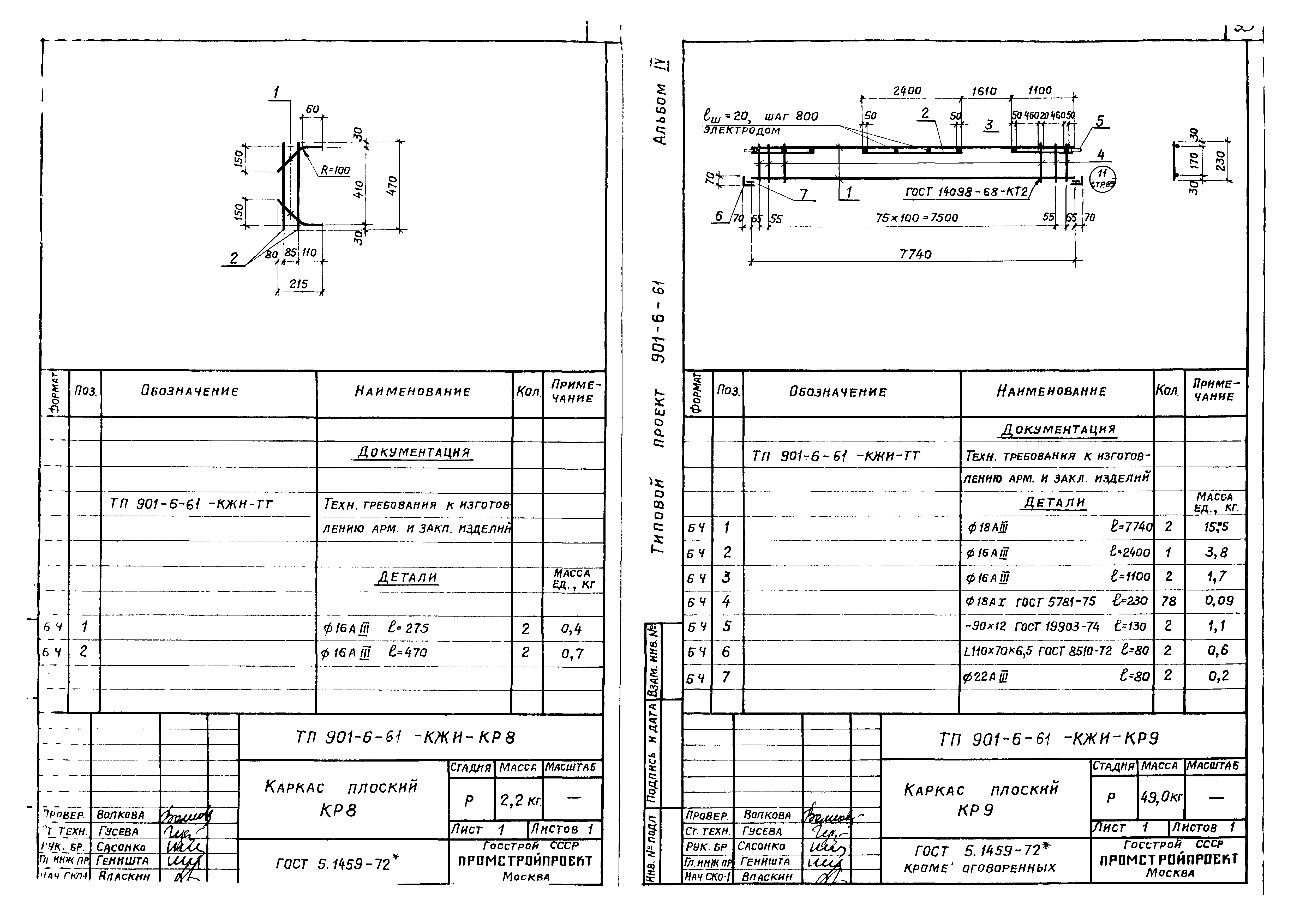 Типовой проект 901-6-61