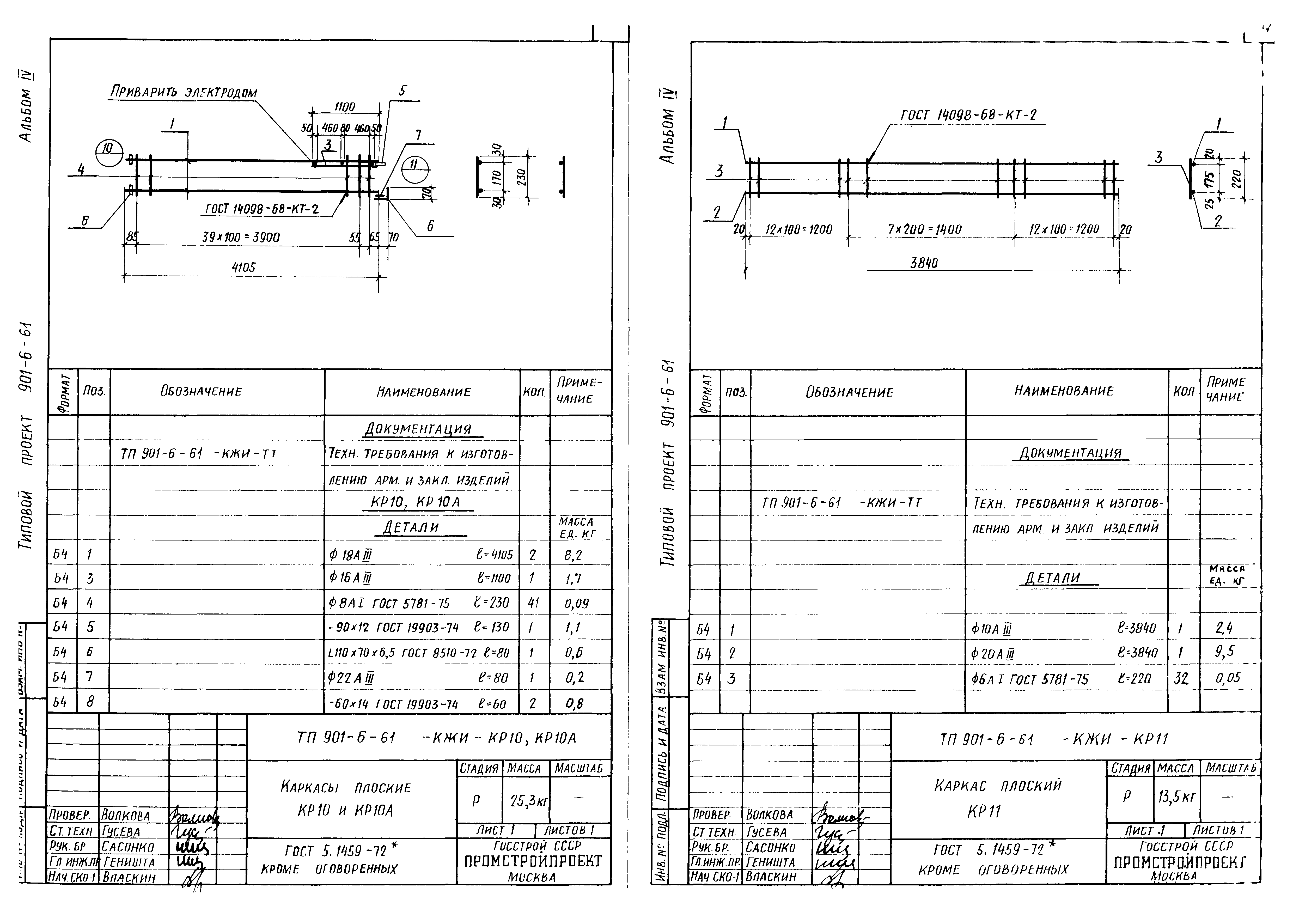 Типовой проект 901-6-61