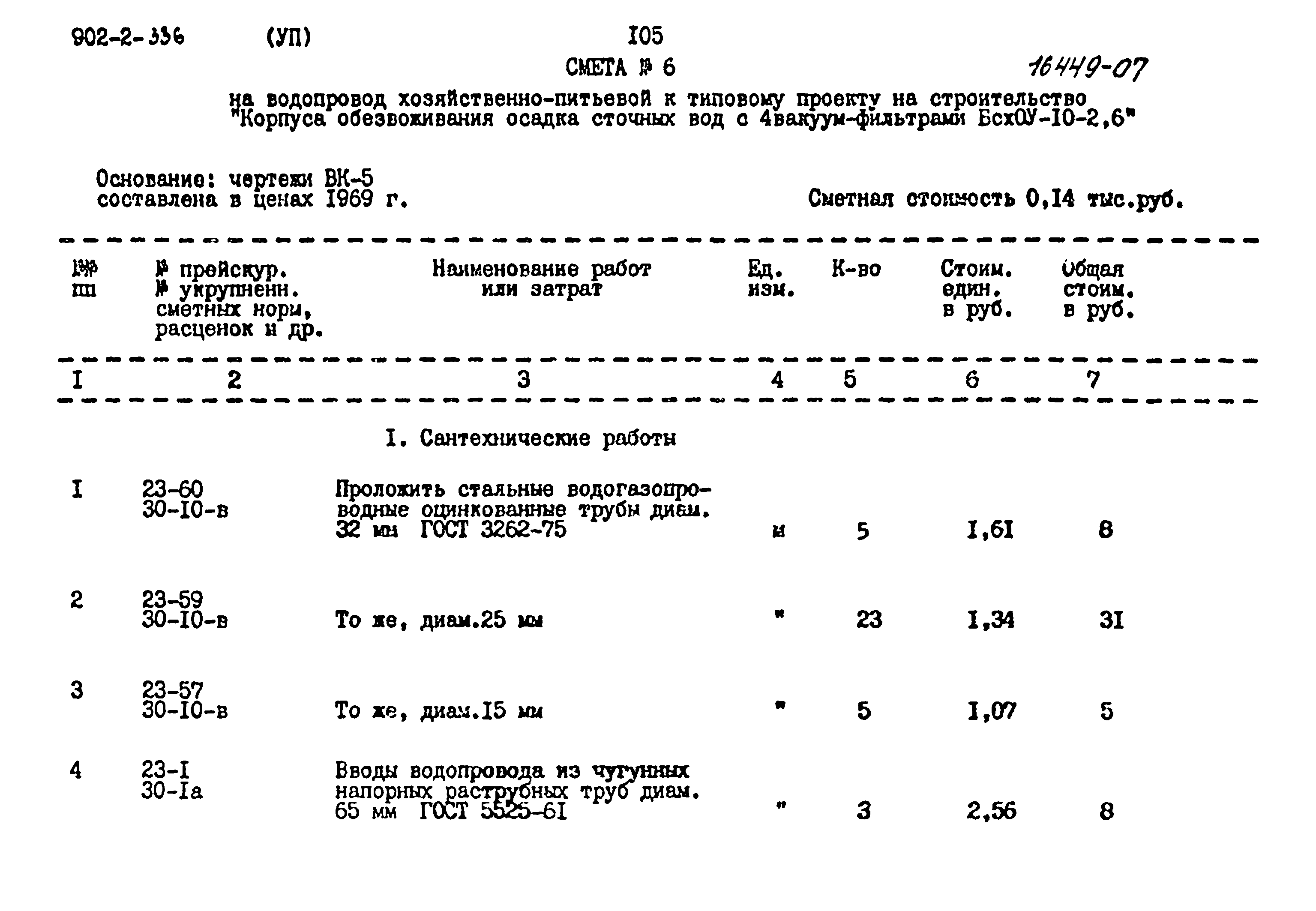 Типовой проект 902-2-336
