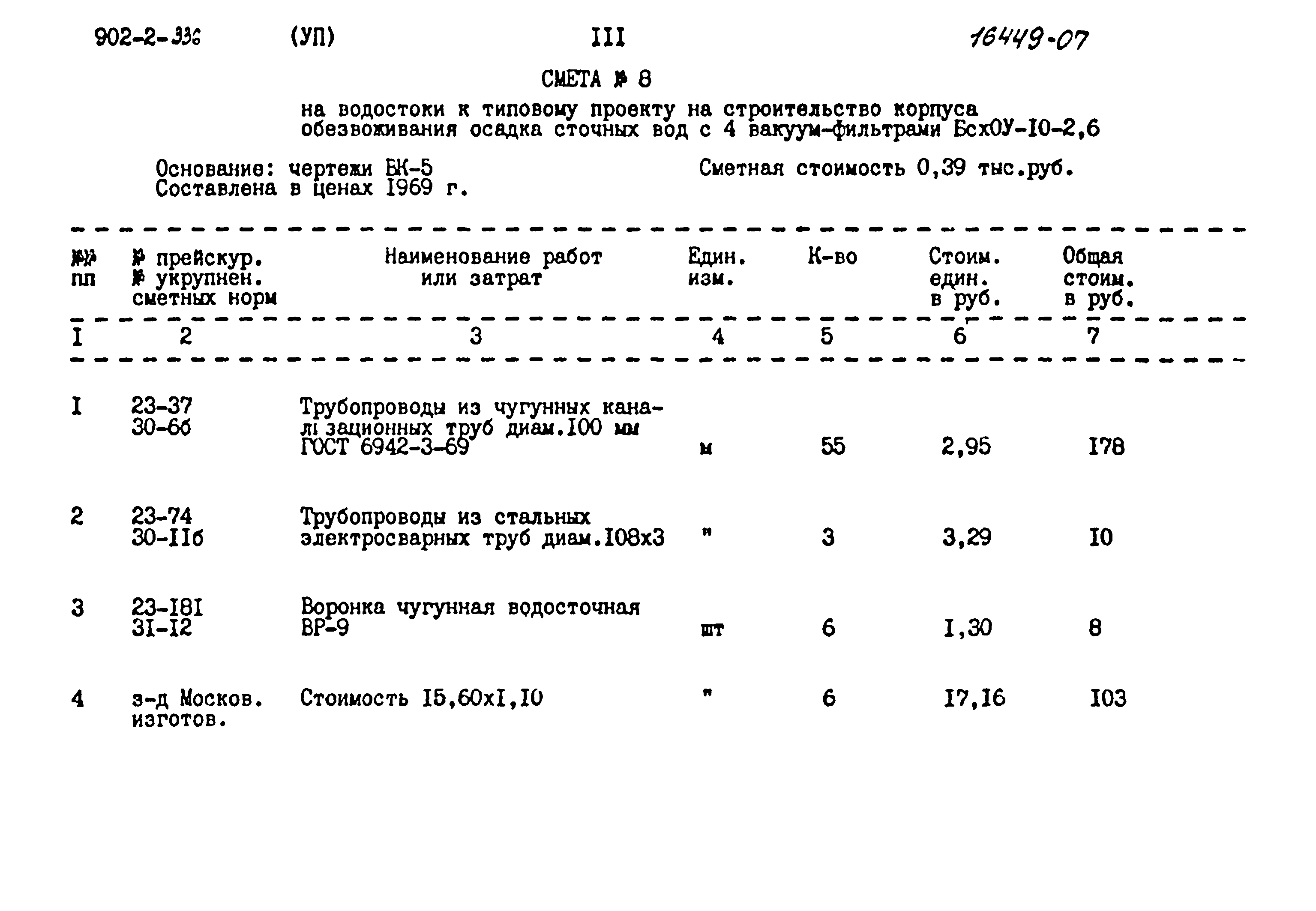 Типовой проект 902-2-336