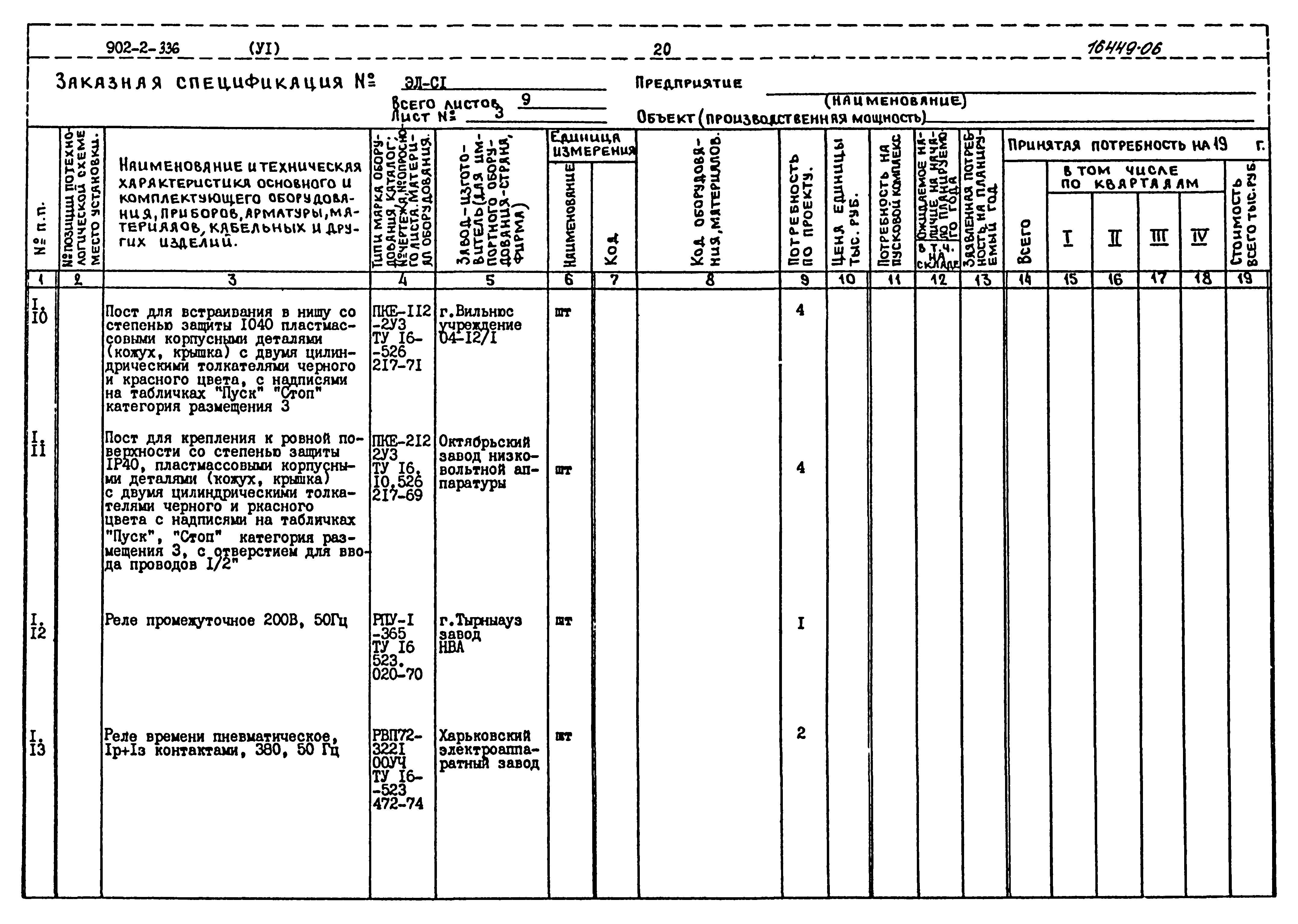 Типовой проект 902-2-336