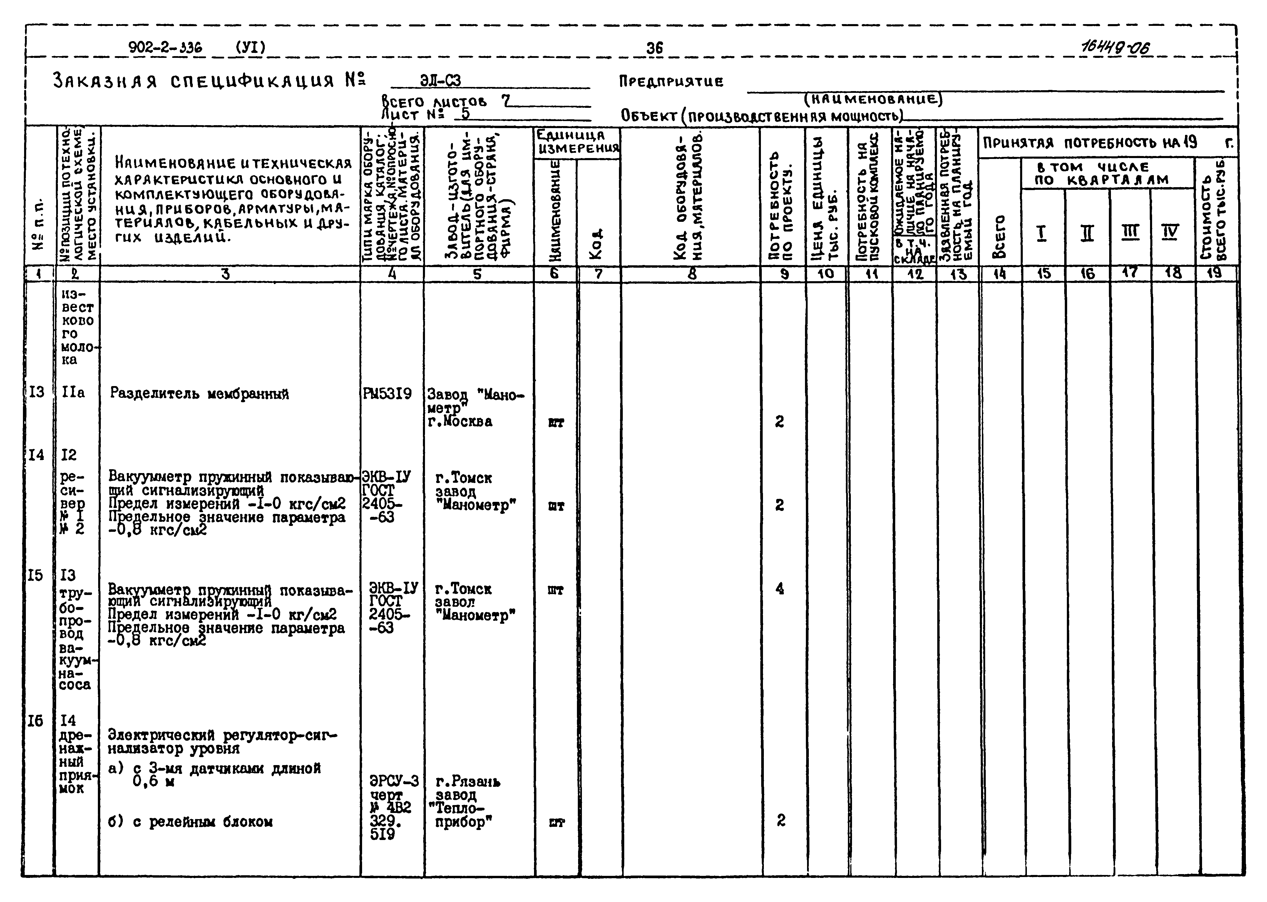 Типовой проект 902-2-336