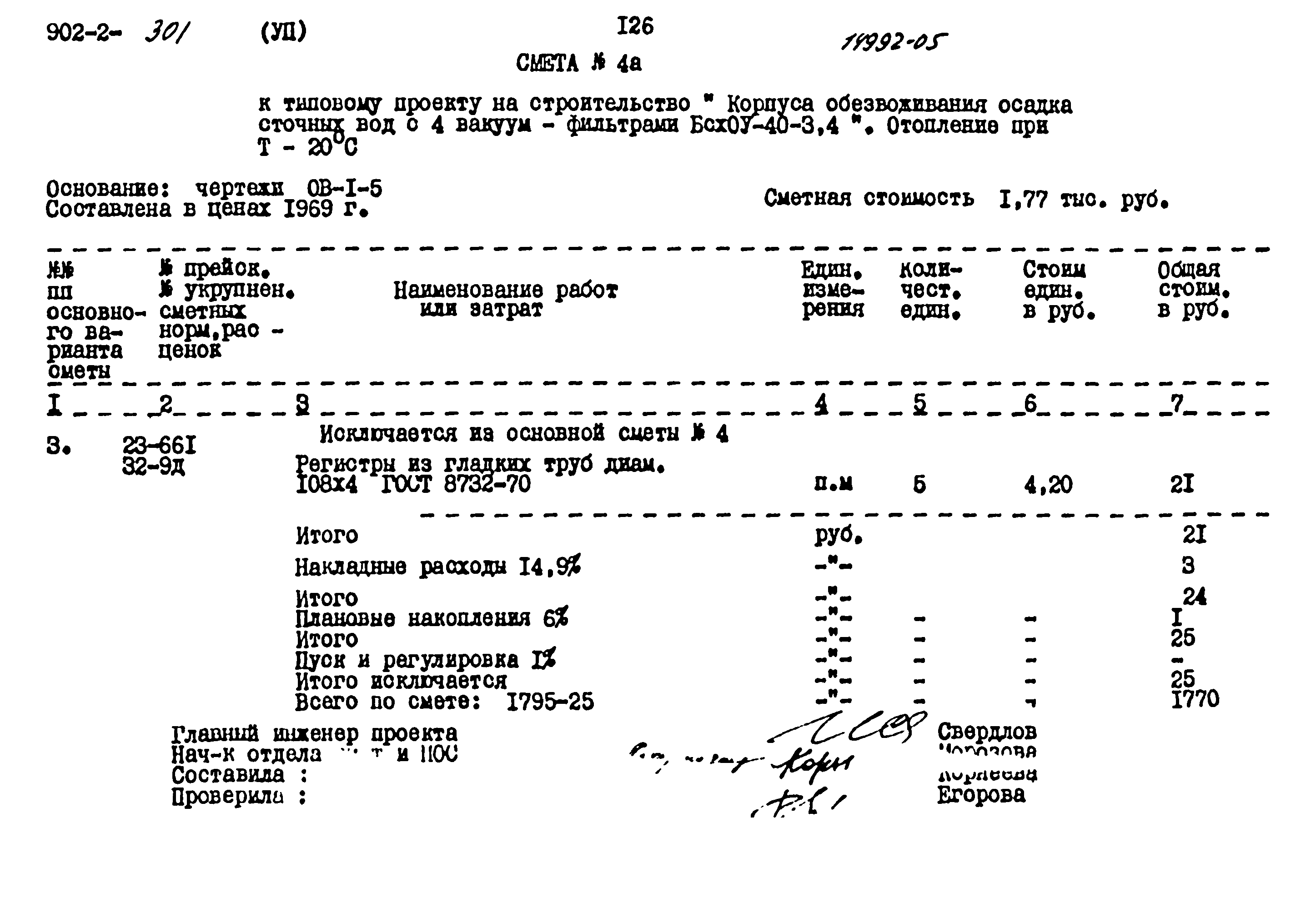 Типовой проект 902-2-301