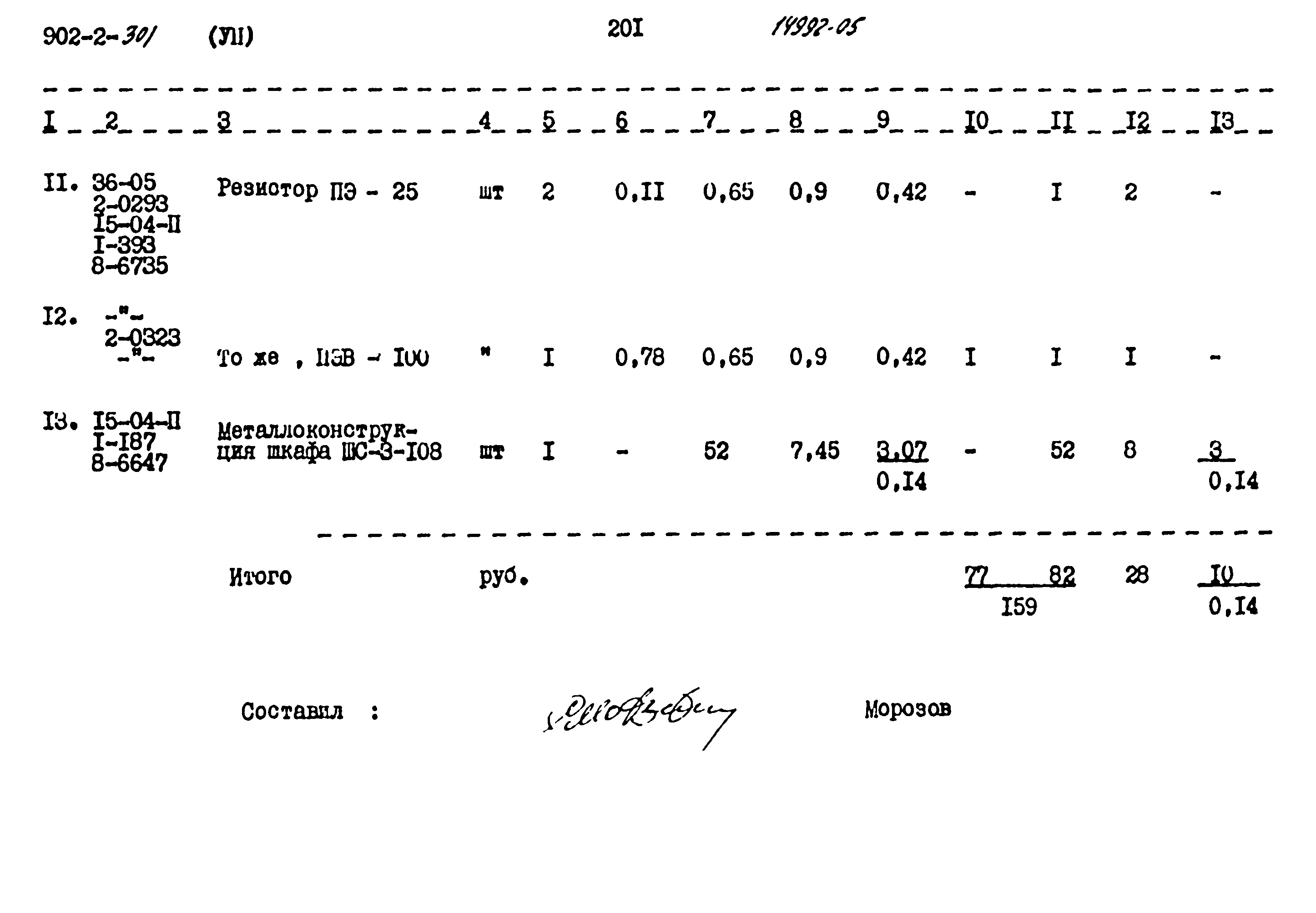 Типовой проект 902-2-301