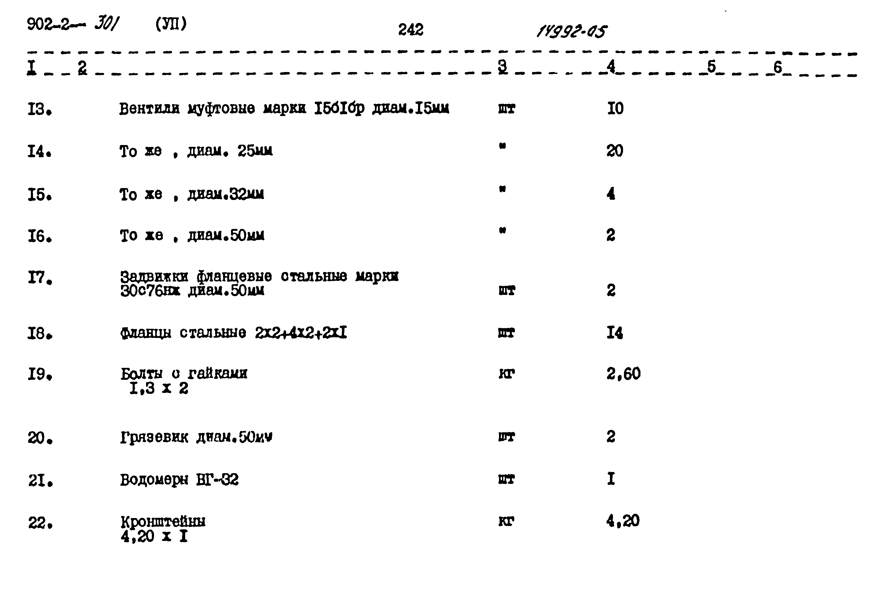 Типовой проект 902-2-301