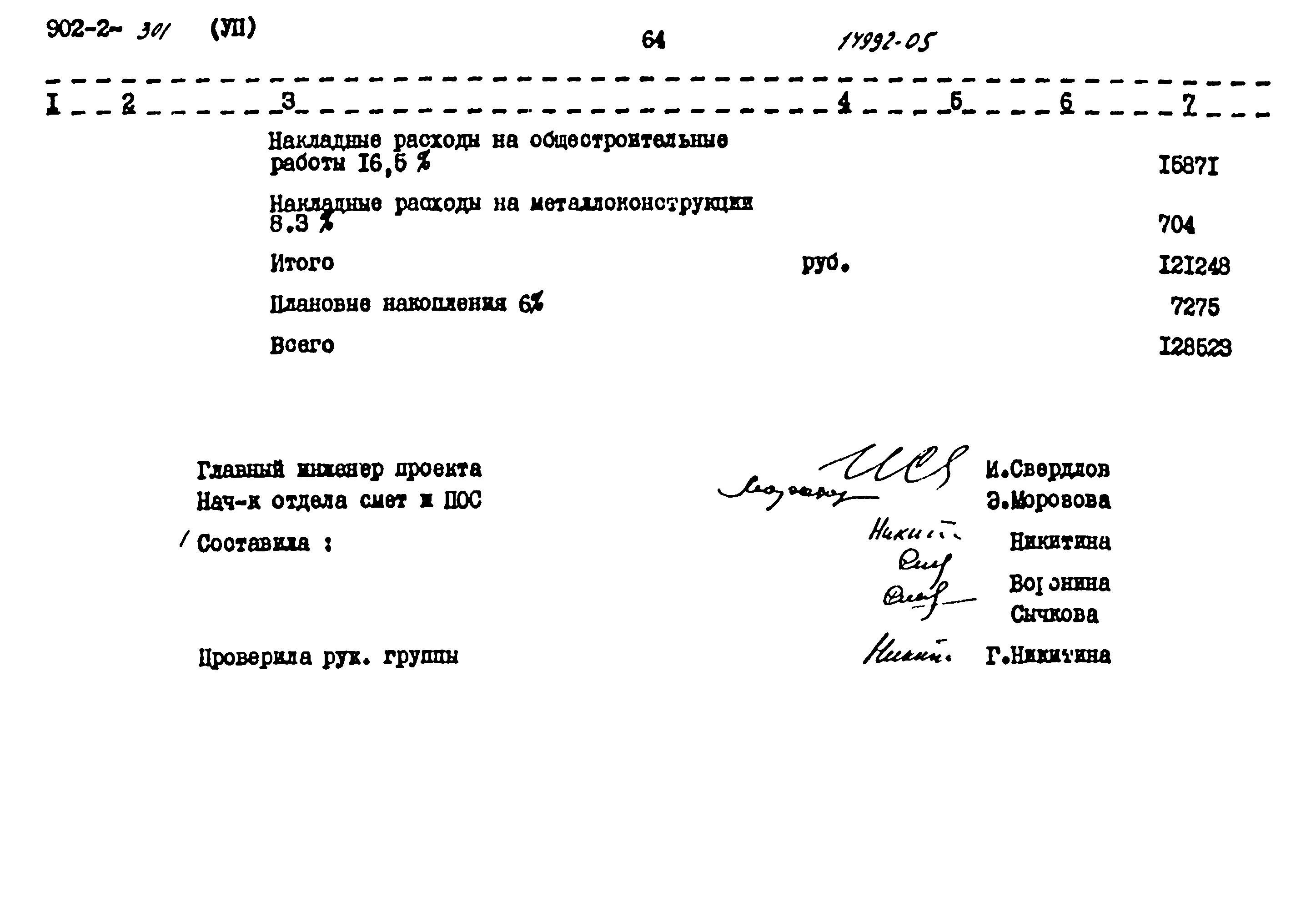 Типовой проект 902-2-301