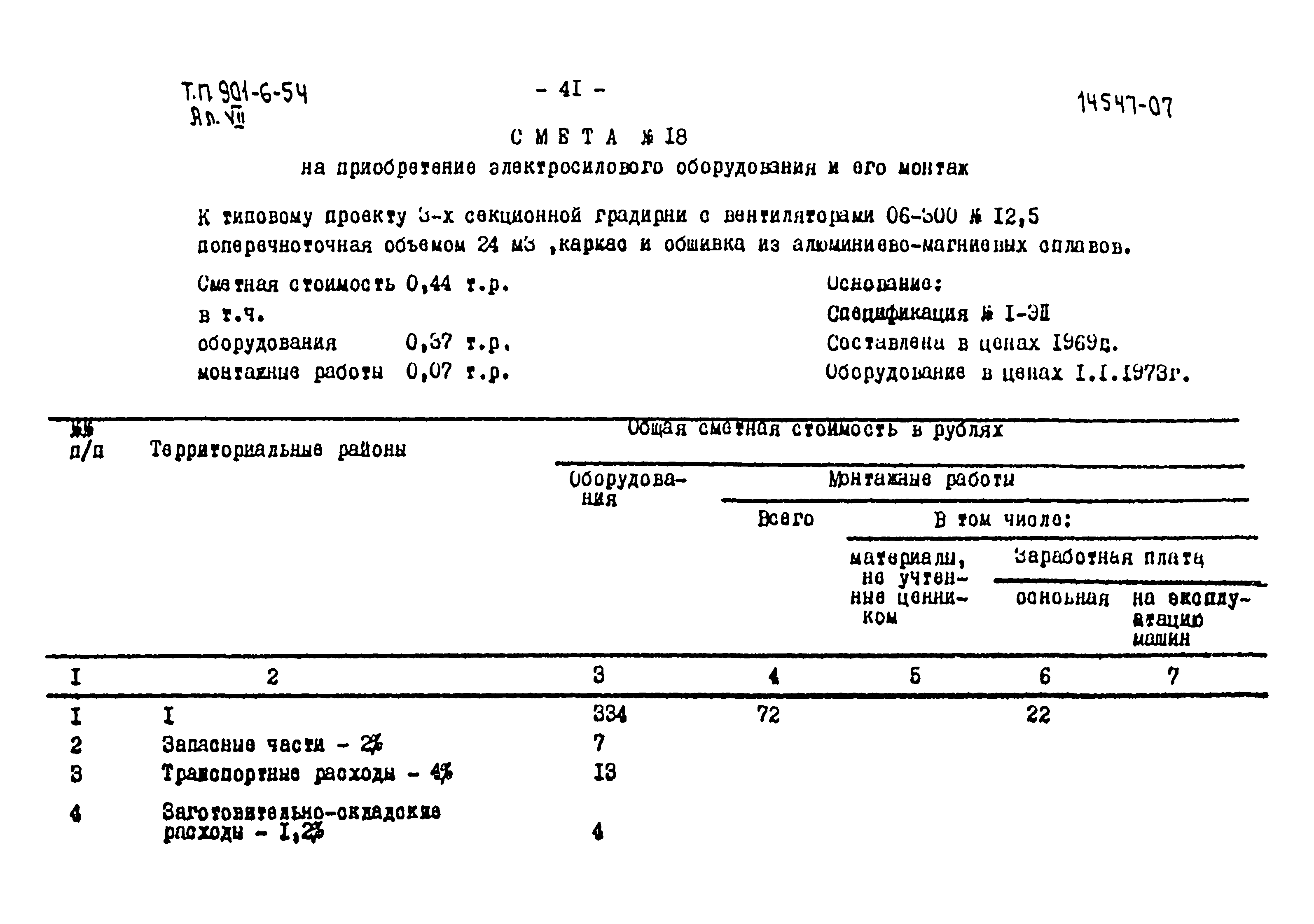 Типовой проект 901-6-54