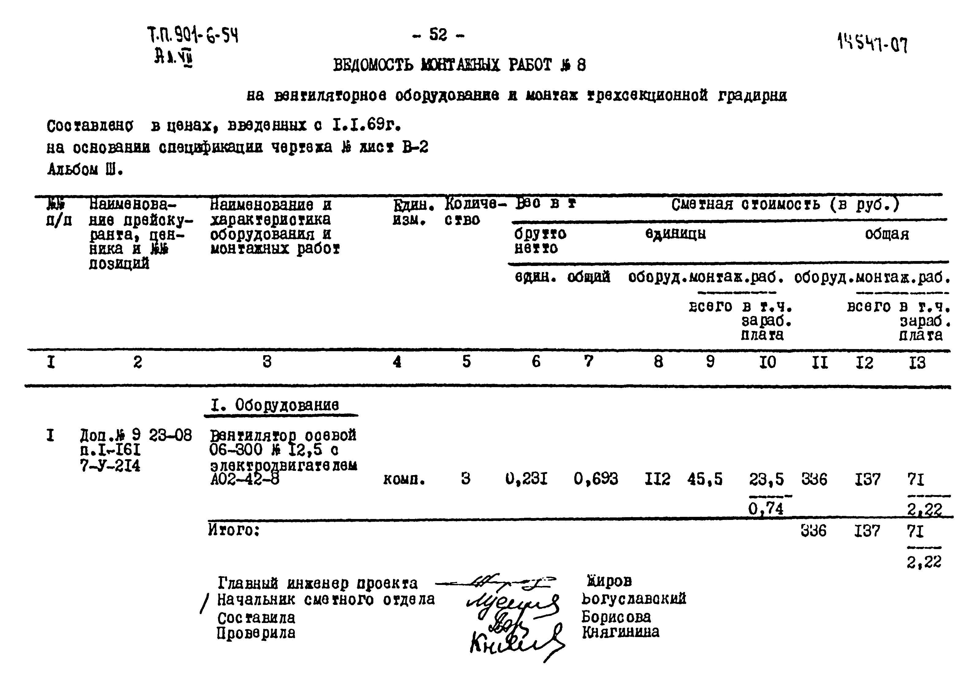 Типовой проект 901-6-54