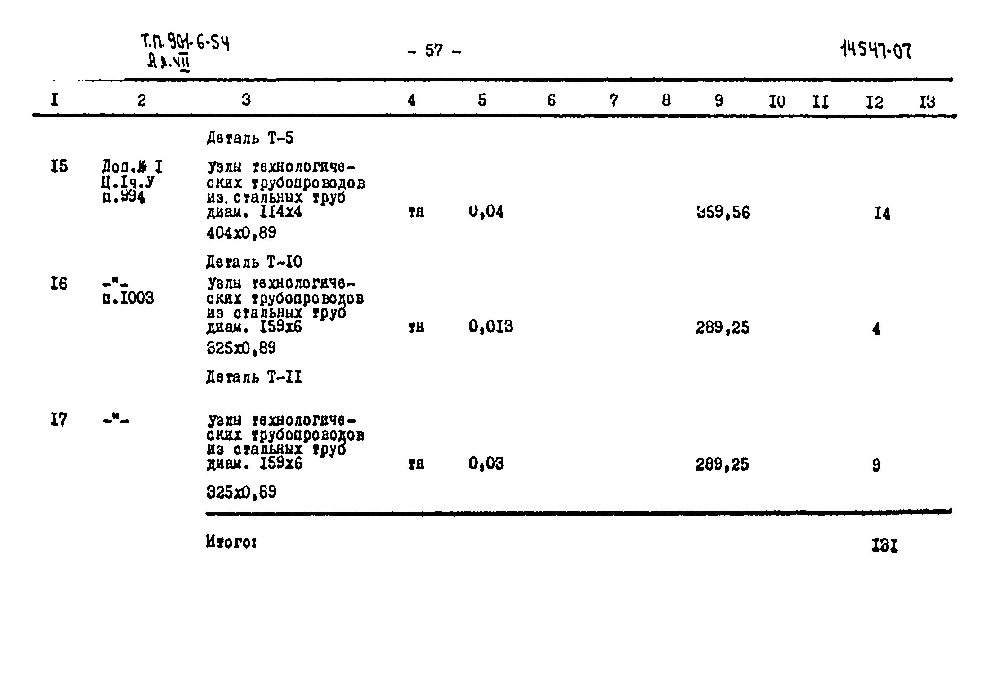 Типовой проект 901-6-54