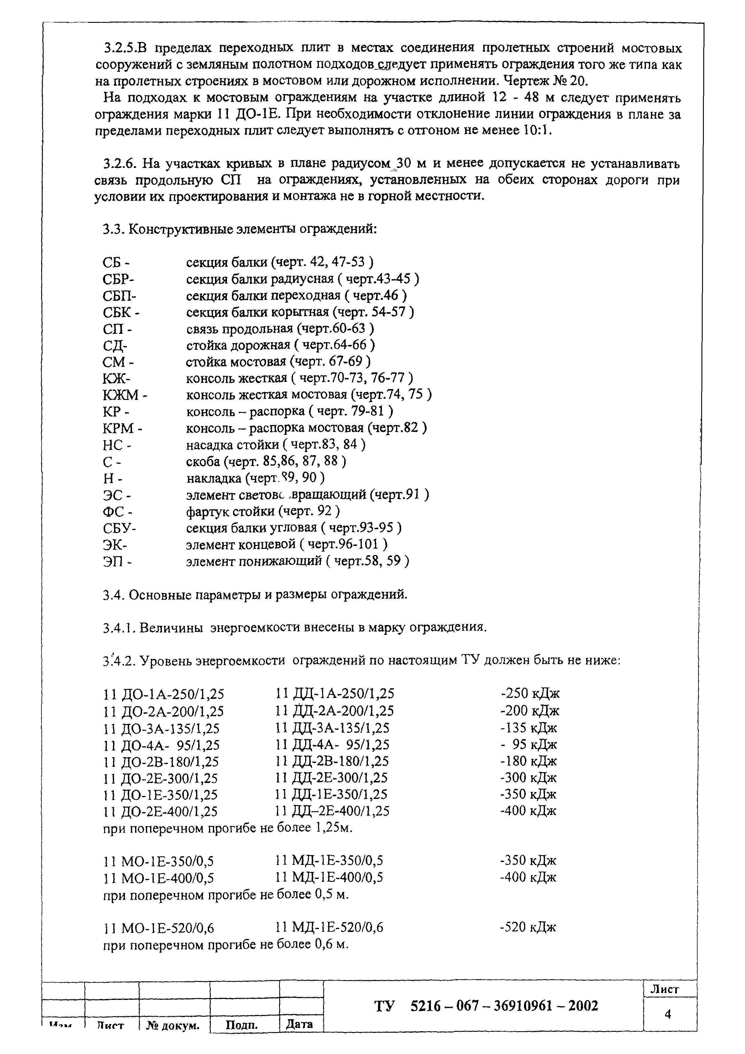 ТУ 5216-067-36910961-2002