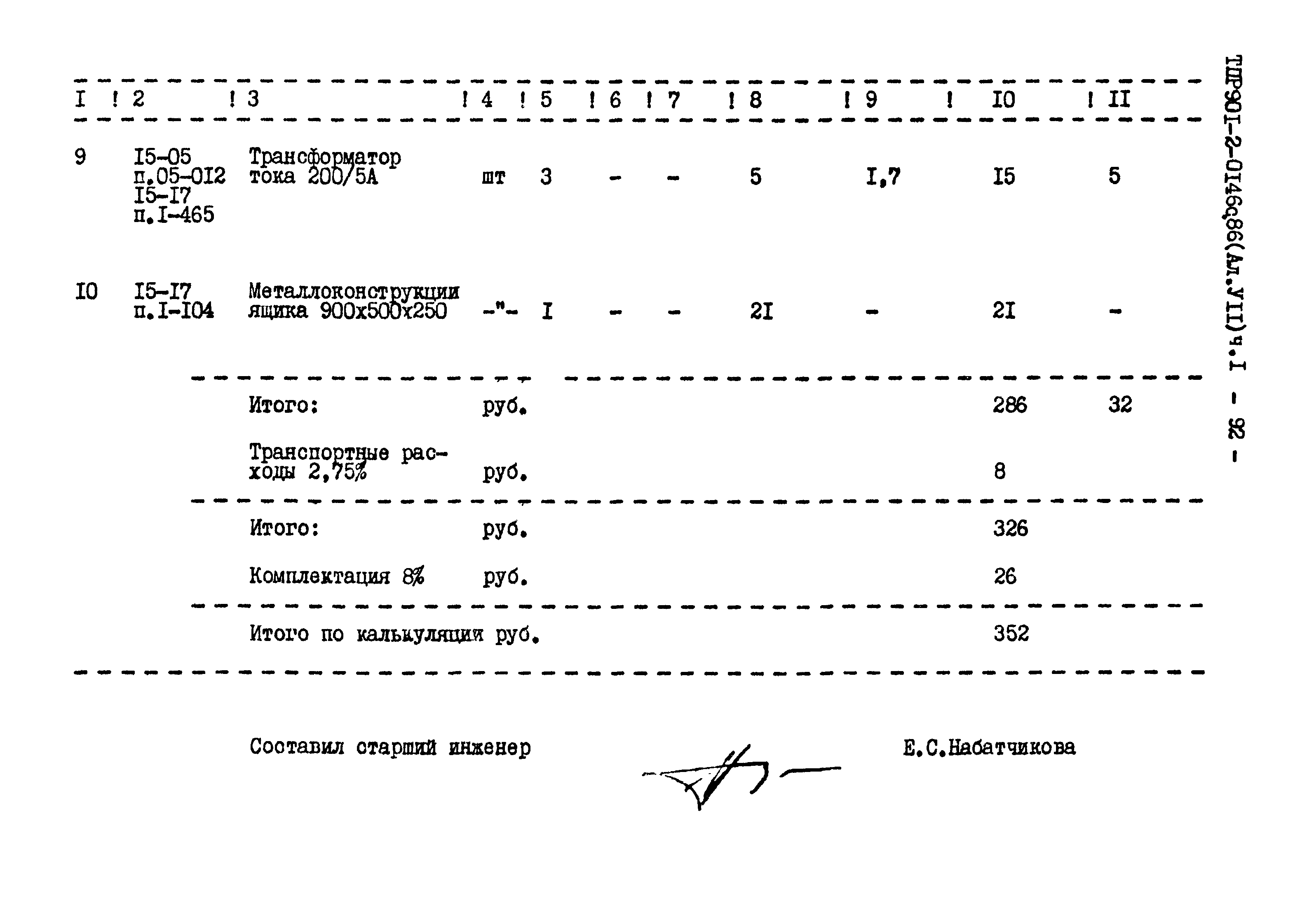 Типовые проектные решения 901-2-0146с.86