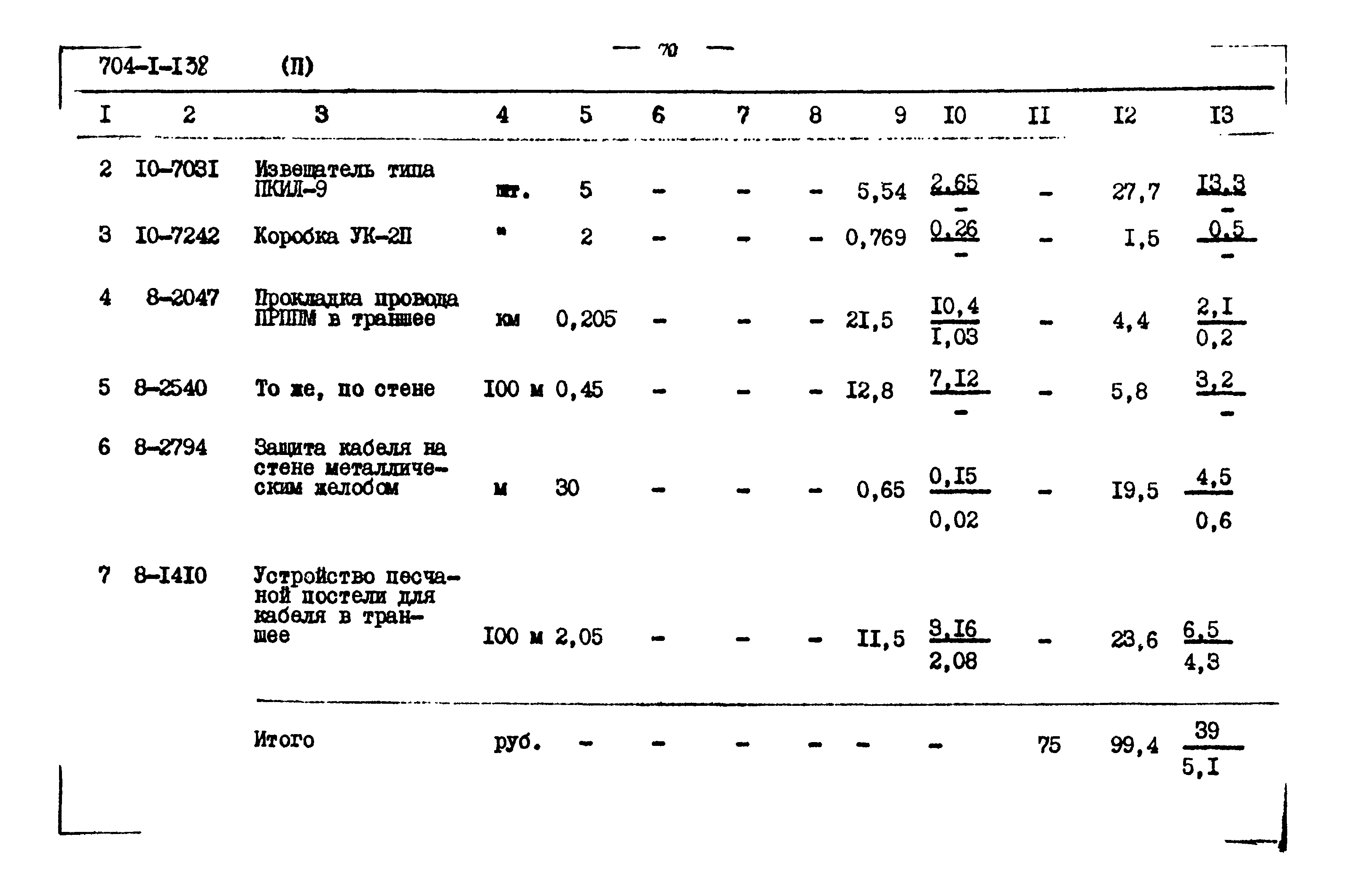 Типовой проект 704-1-138