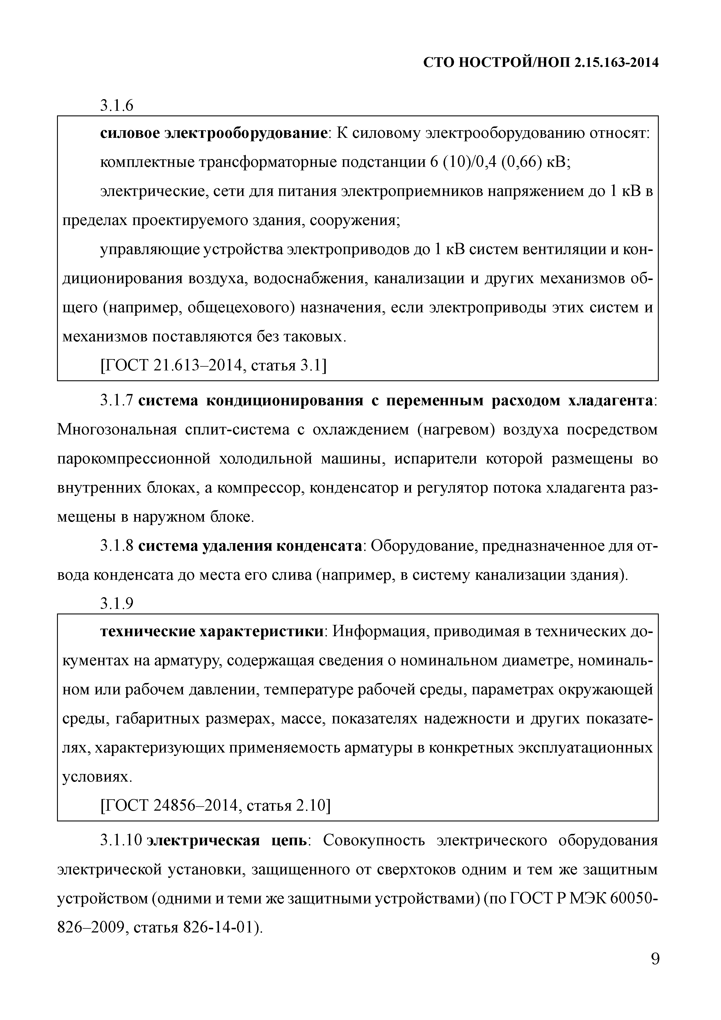 СТО НОСТРОЙ/НОП 2.15.163-2014