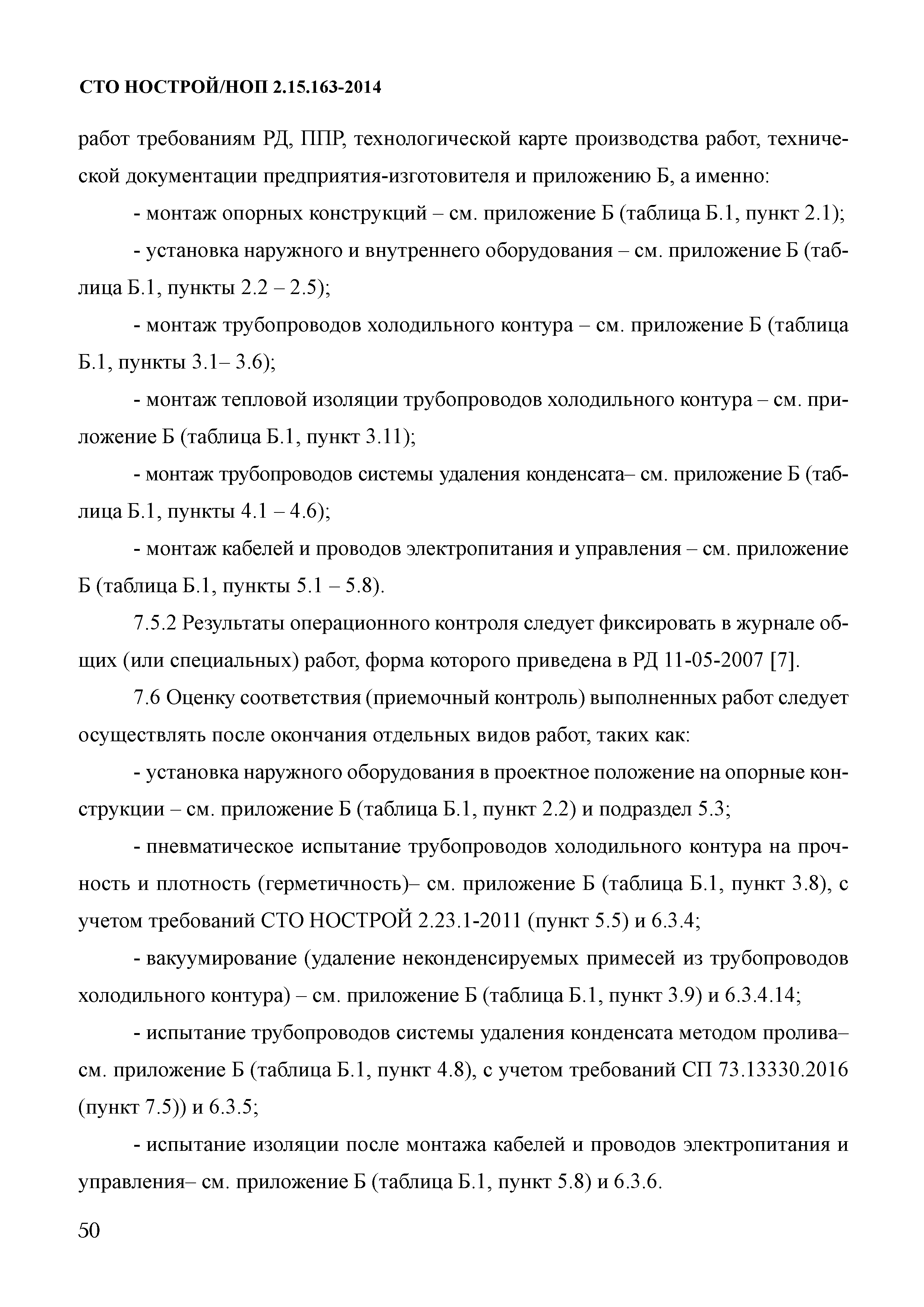 СТО НОСТРОЙ/НОП 2.15.163-2014