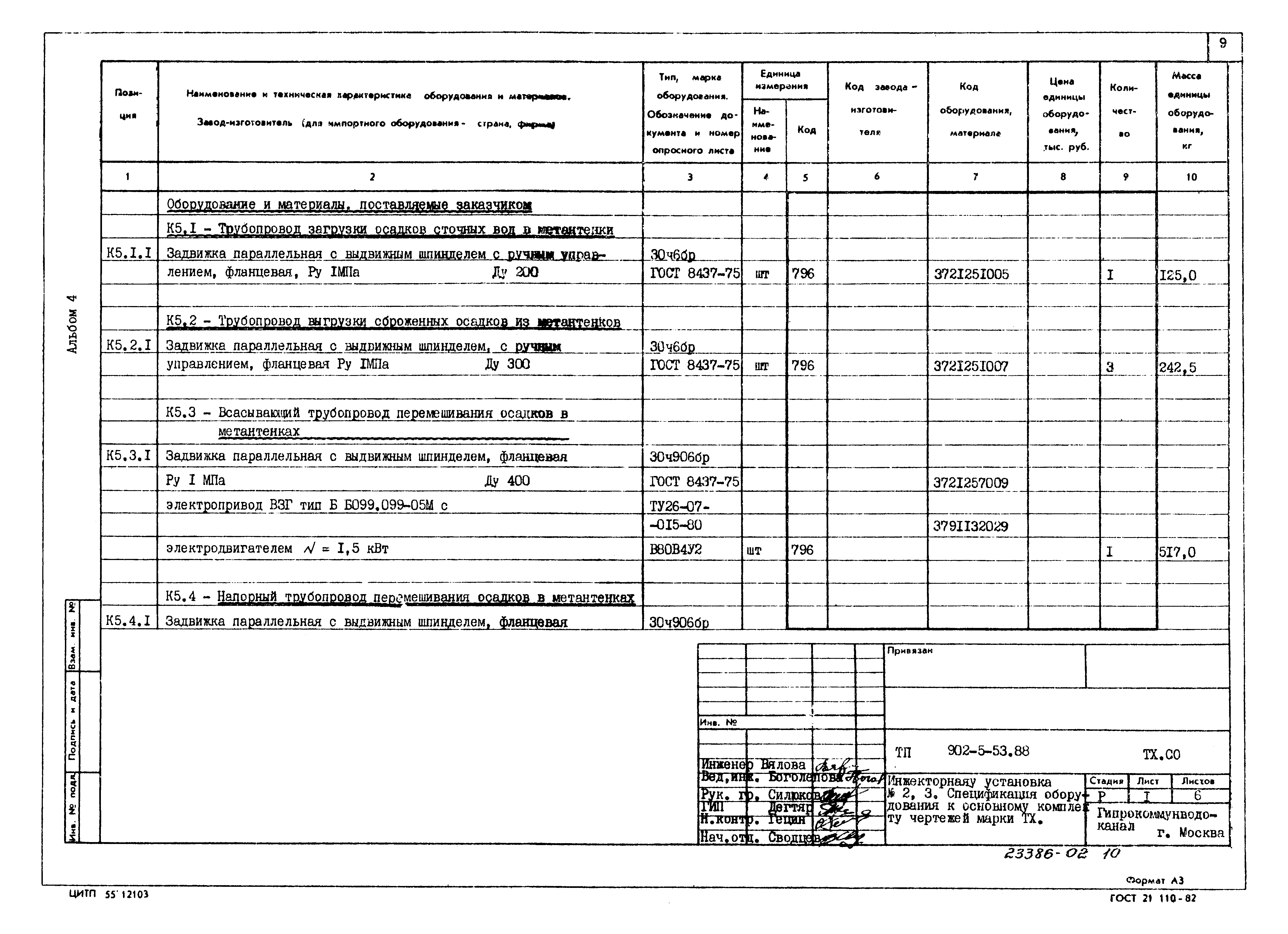 Типовой проект 902-5-53.88
