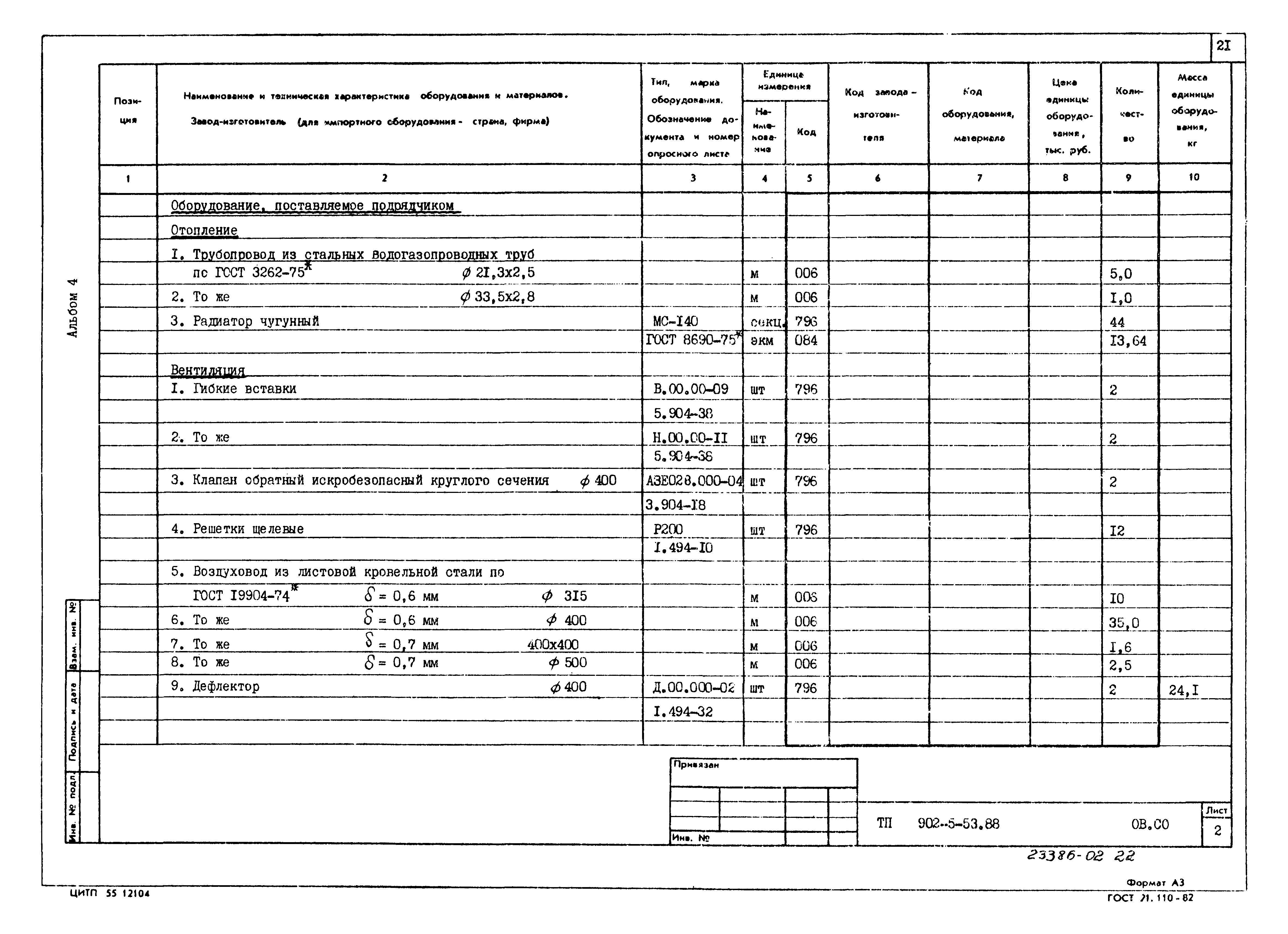 Типовой проект 902-5-53.88