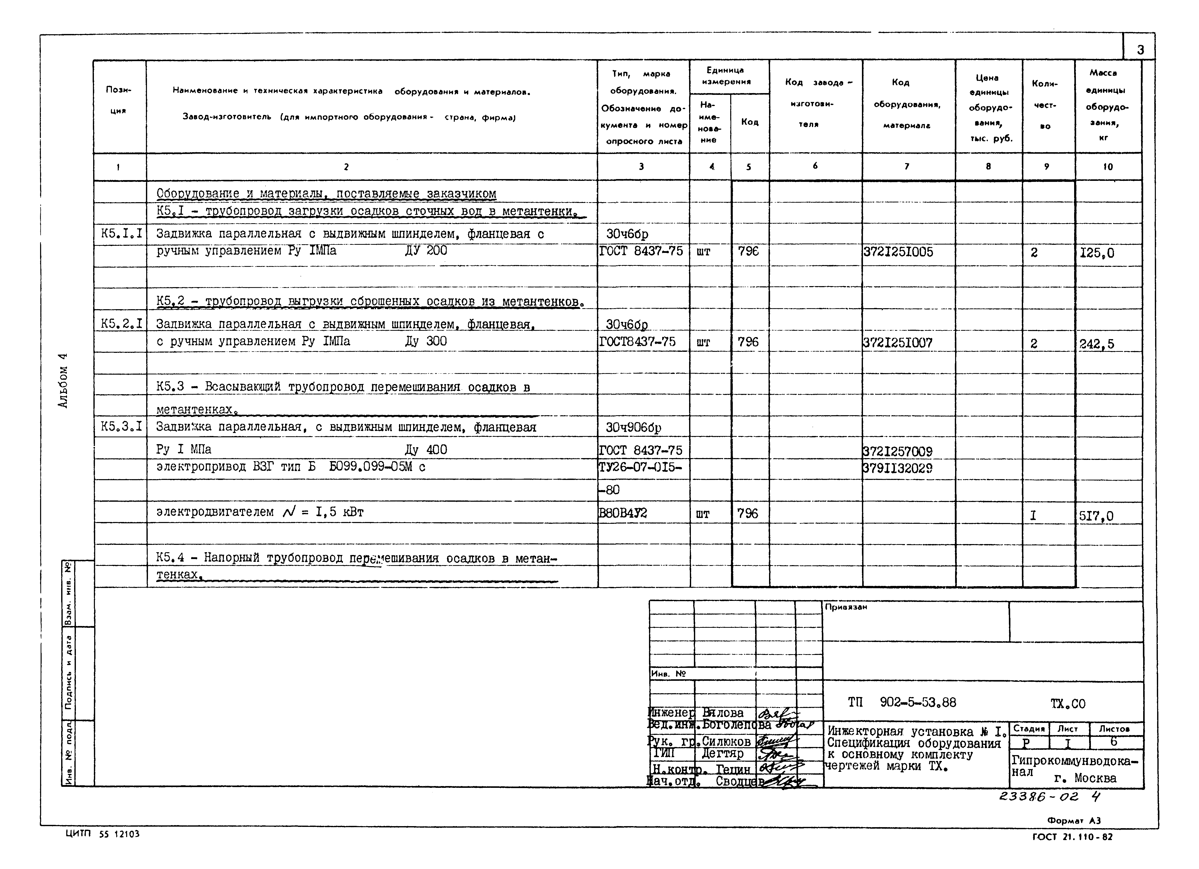 Типовой проект 902-5-53.88