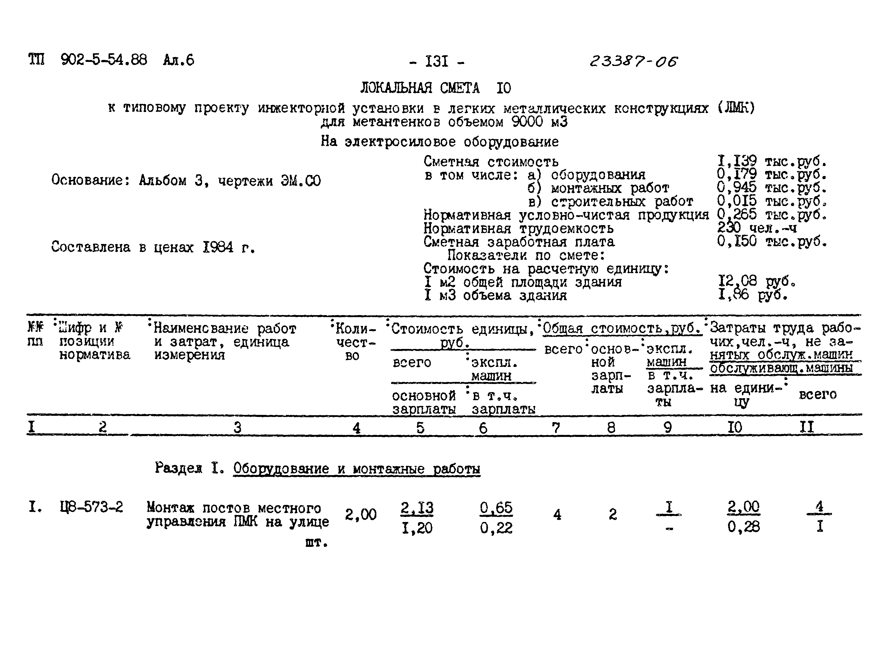 Типовой проект 902-5-54.88