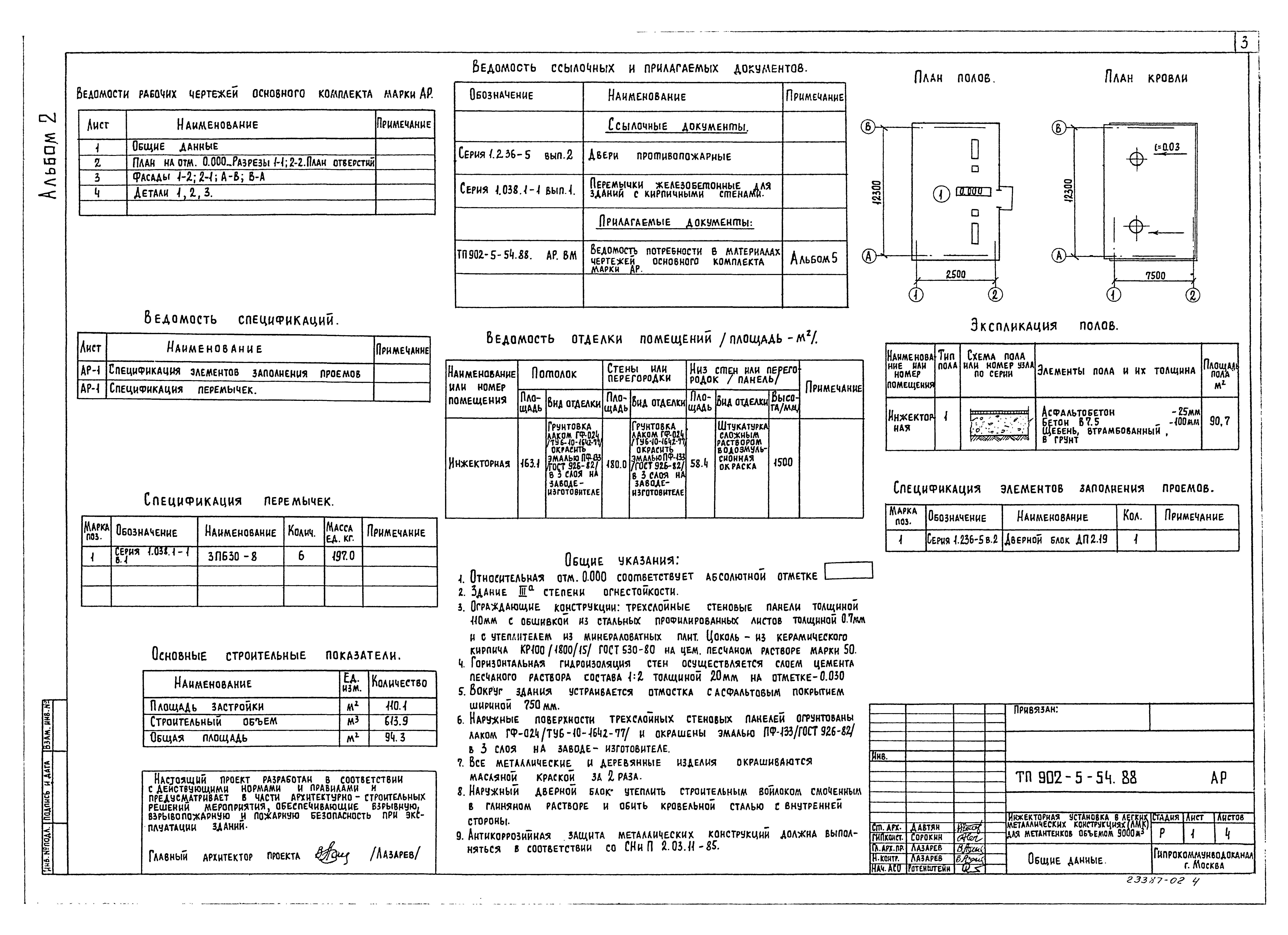 Типовой проект 902-5-54.88