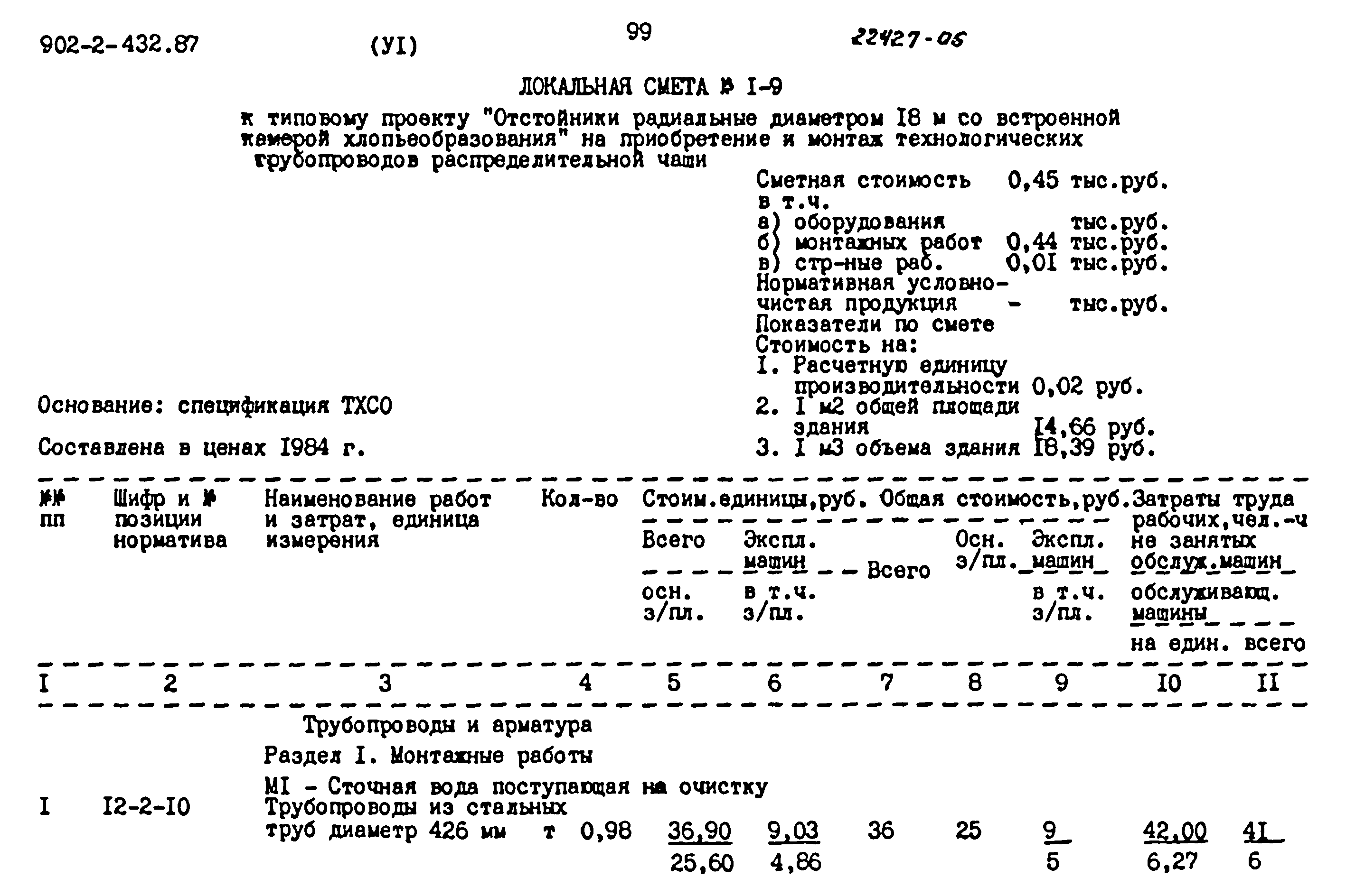 Типовой проект 902-2-432.87