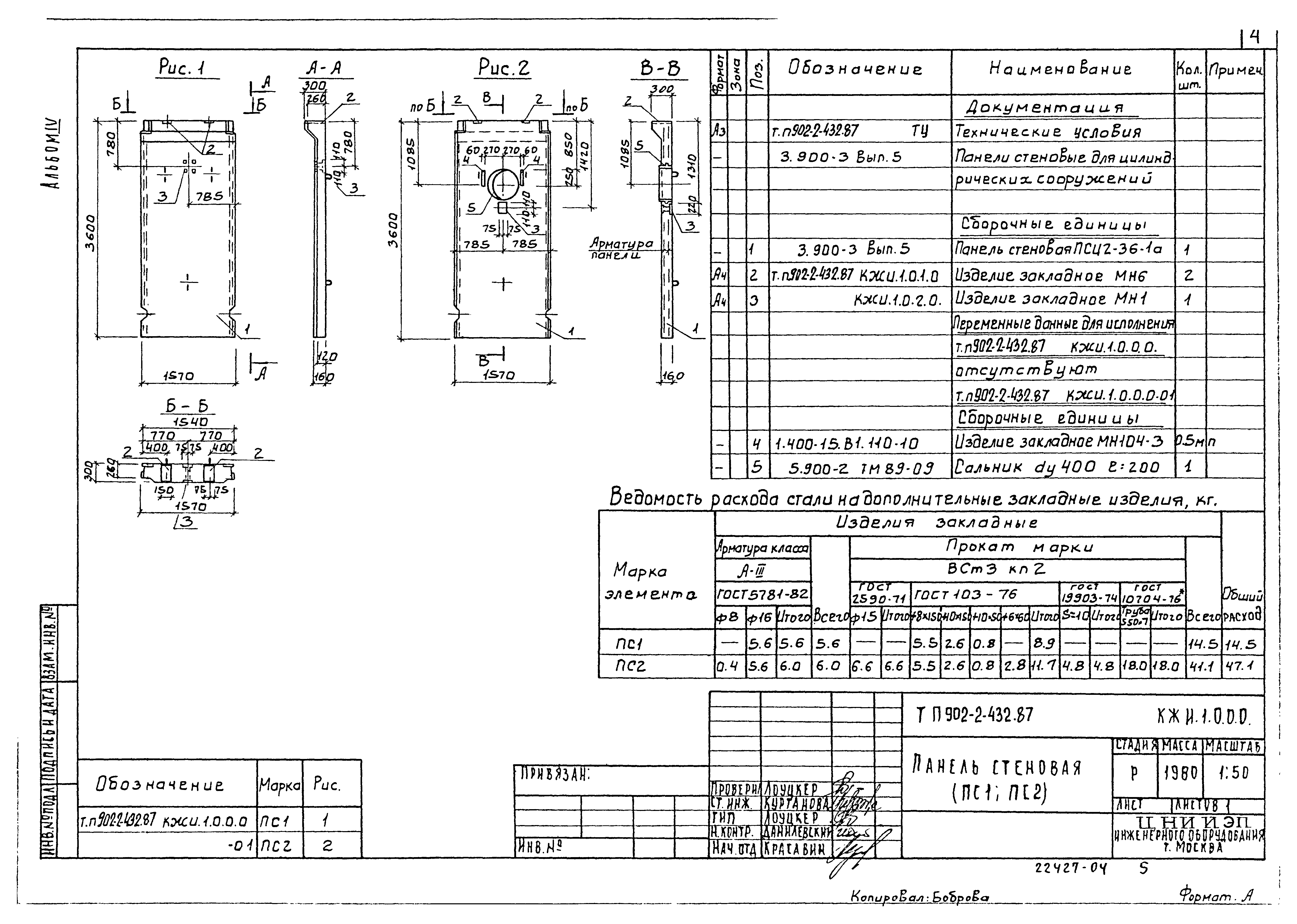 Типовой проект 902-2-432.87