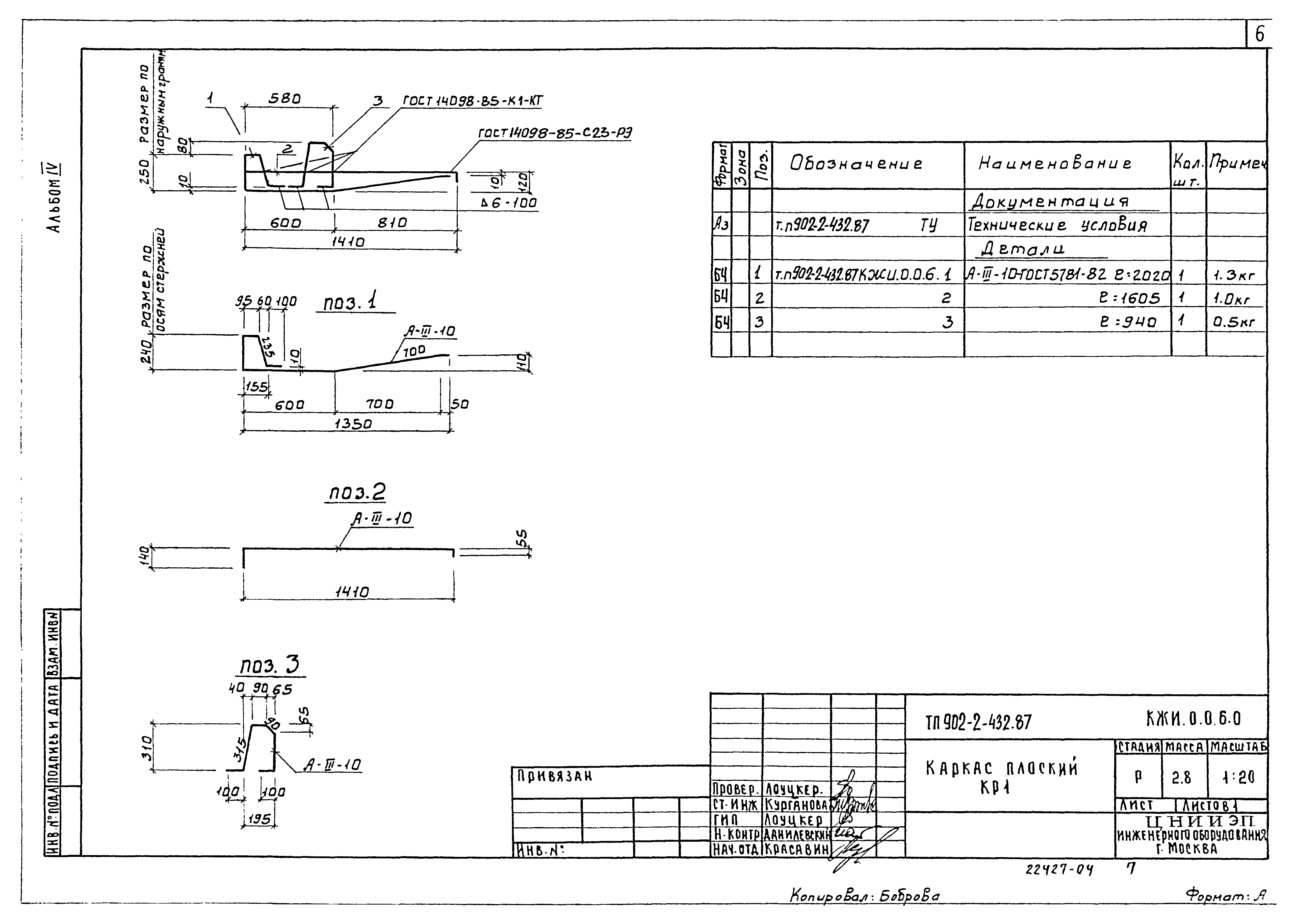 Типовой проект 902-2-432.87