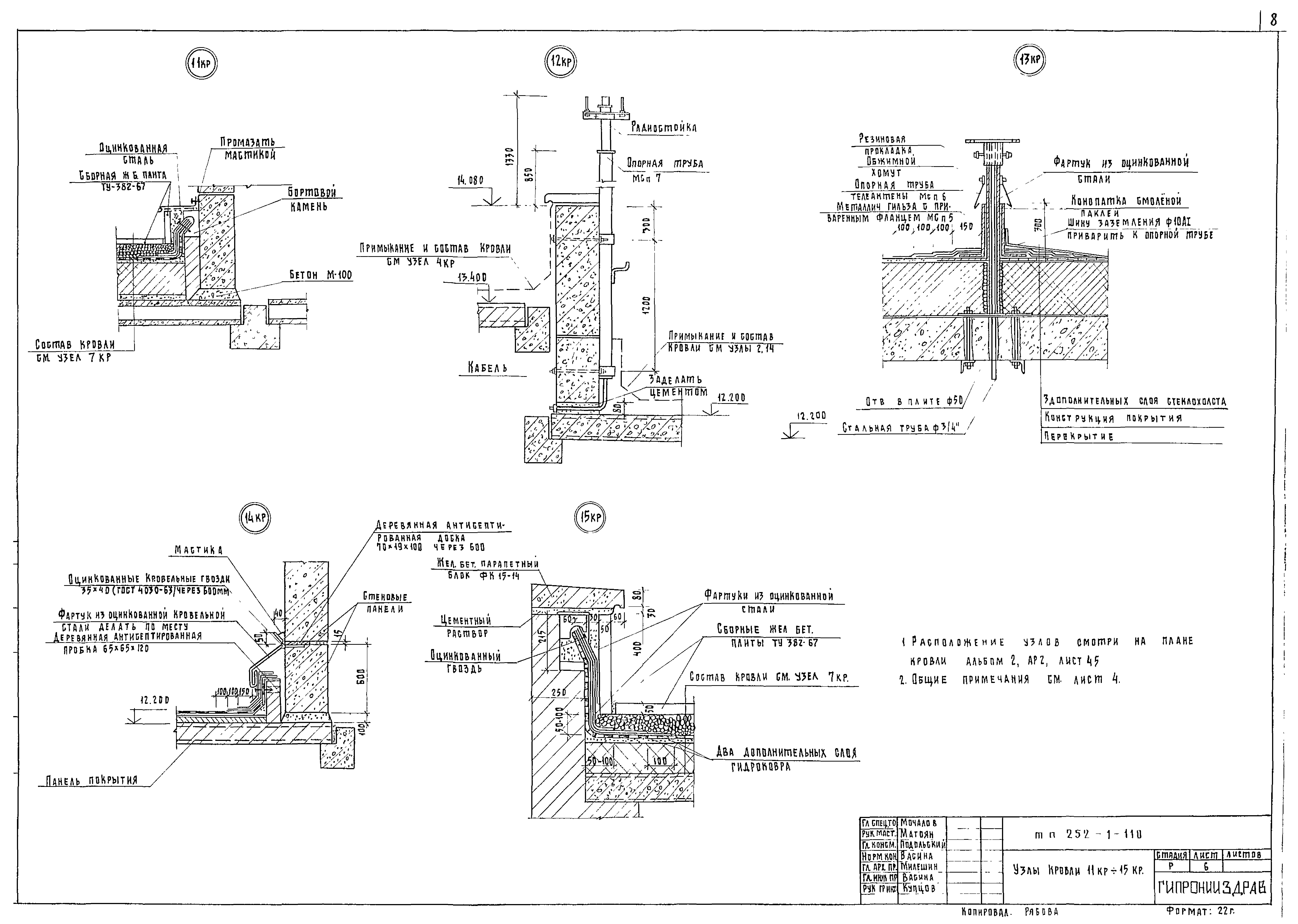 Типовой проект 252-1-110