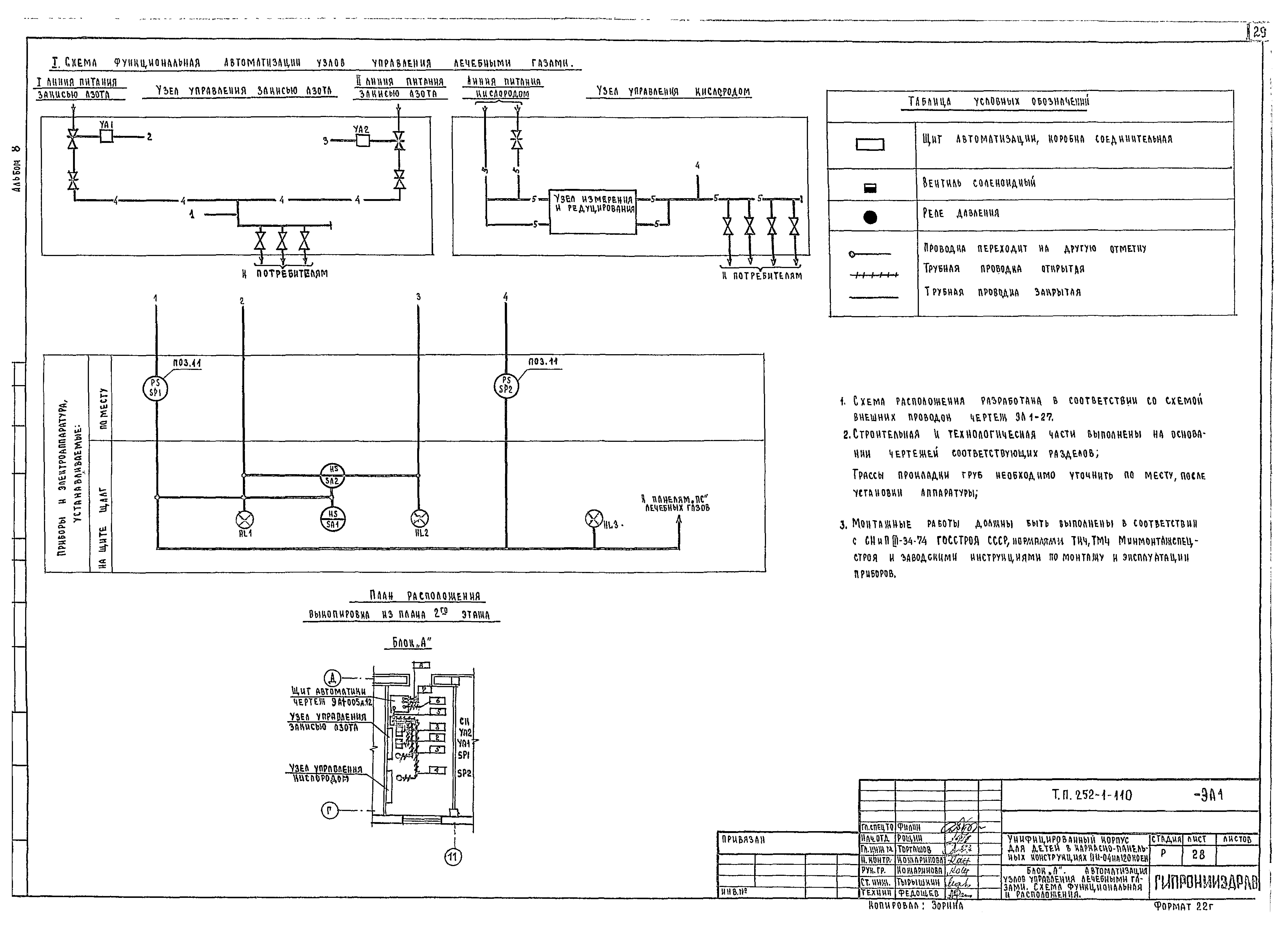 Типовой проект 252-1-110