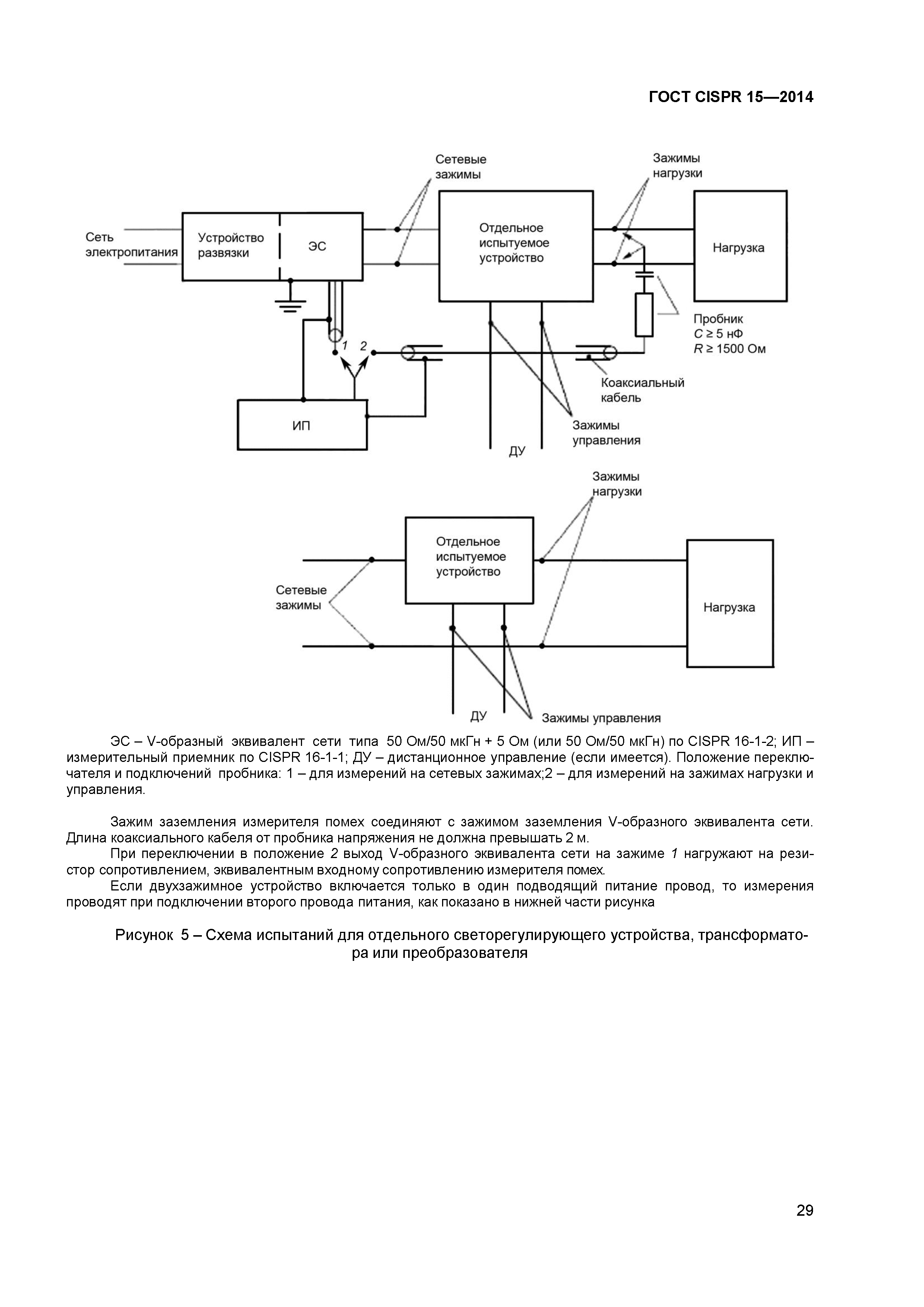 ГОСТ CISPR 15-2014