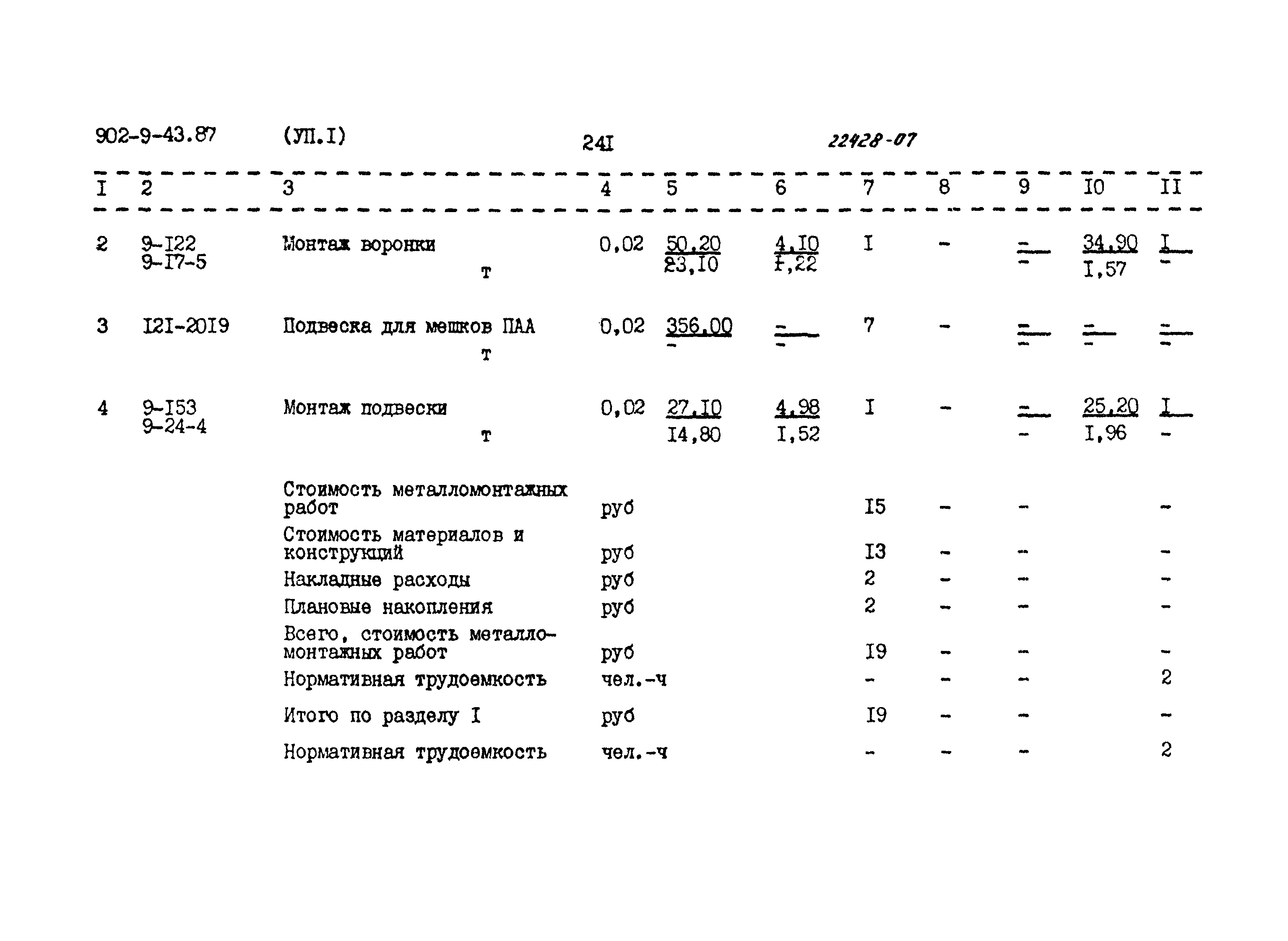 Типовой проект 902-9-43.87