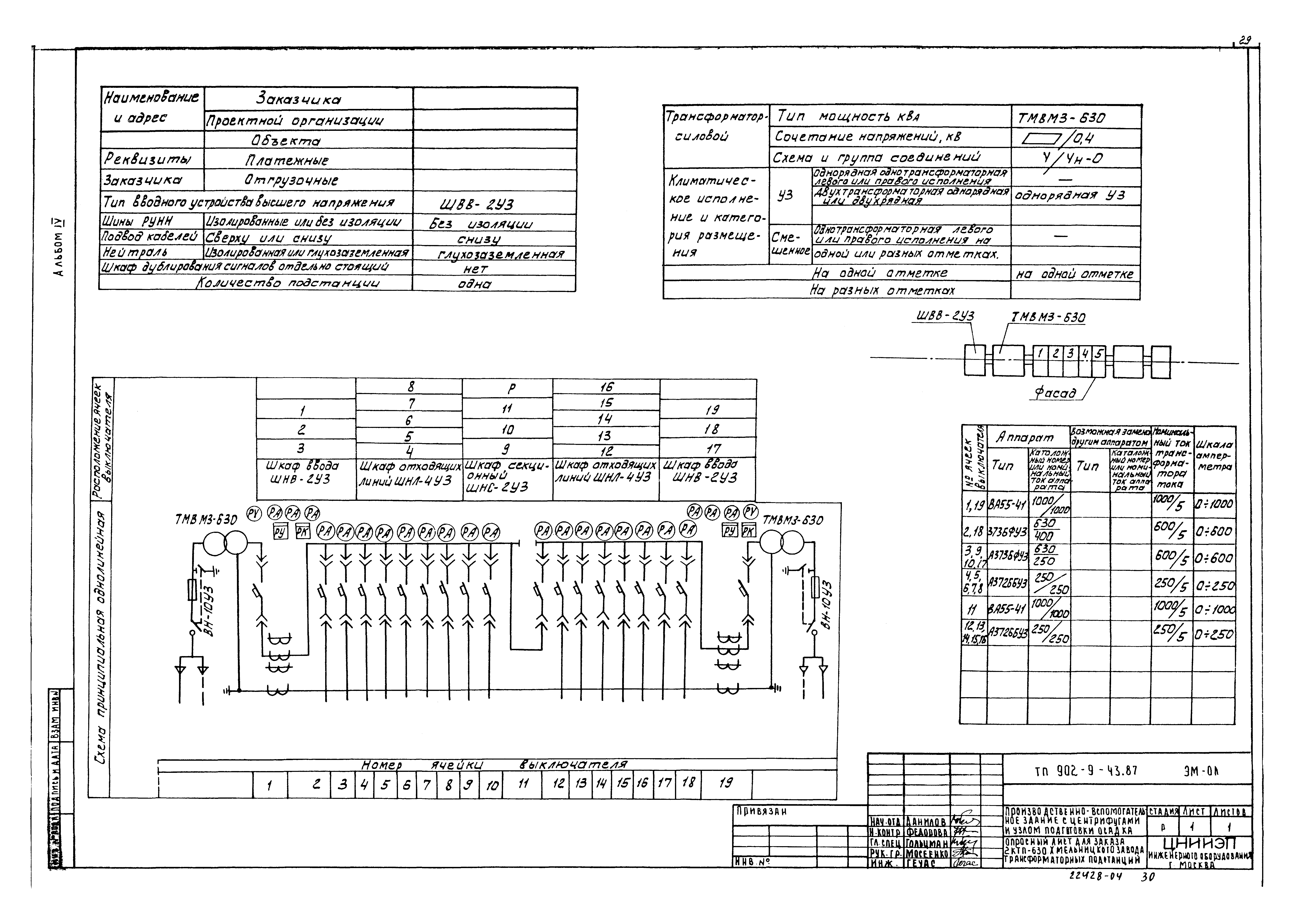 Типовой проект 902-9-43.87